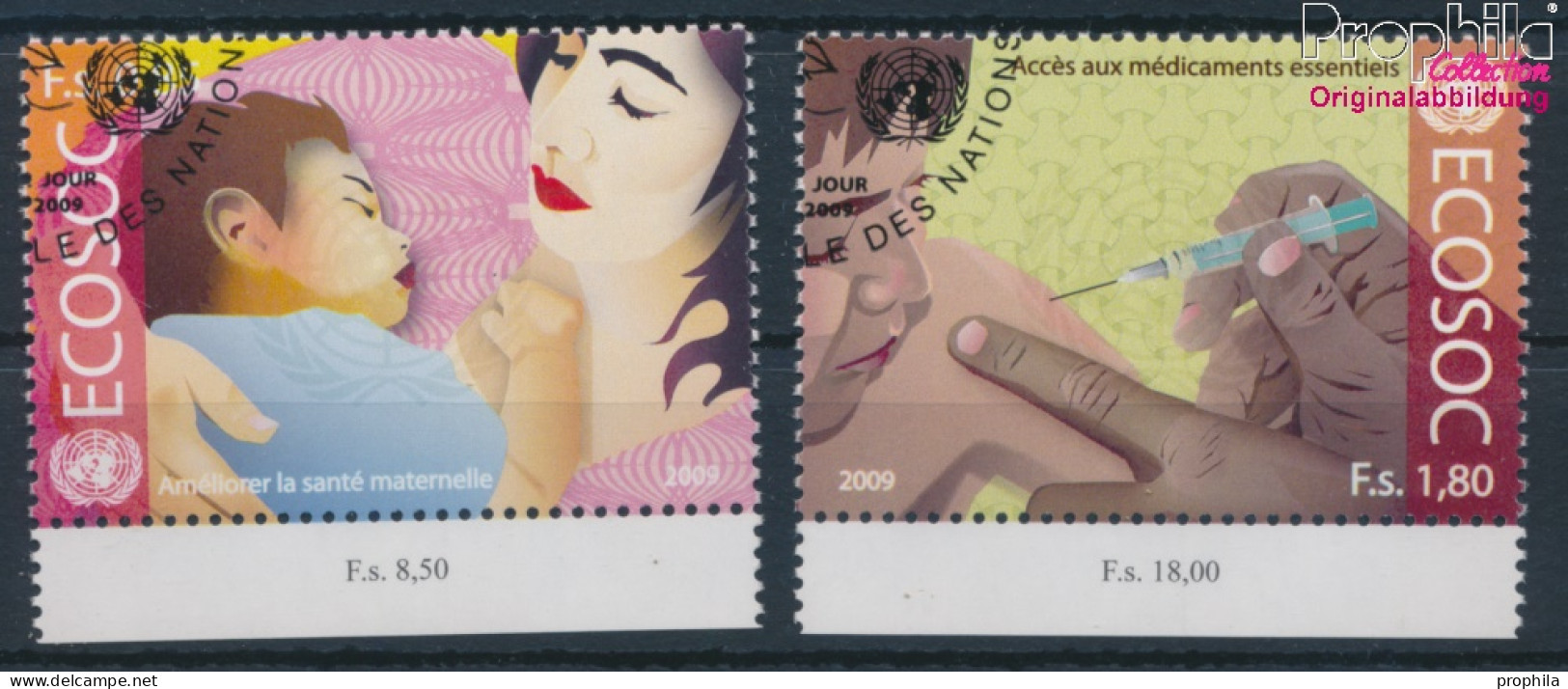 UNO - Genf 652-653 (kompl.Ausg.) Gestempelt 2009 Wirtschafts Und Sozialrat (10311076 - Used Stamps