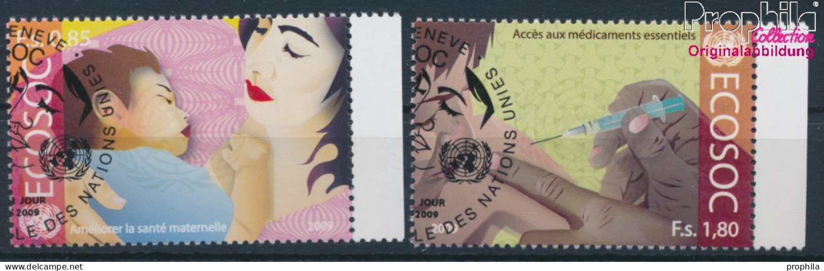 UNO - Genf 652-653 (kompl.Ausg.) Gestempelt 2009 Wirtschafts Und Sozialrat (10311082 - Used Stamps