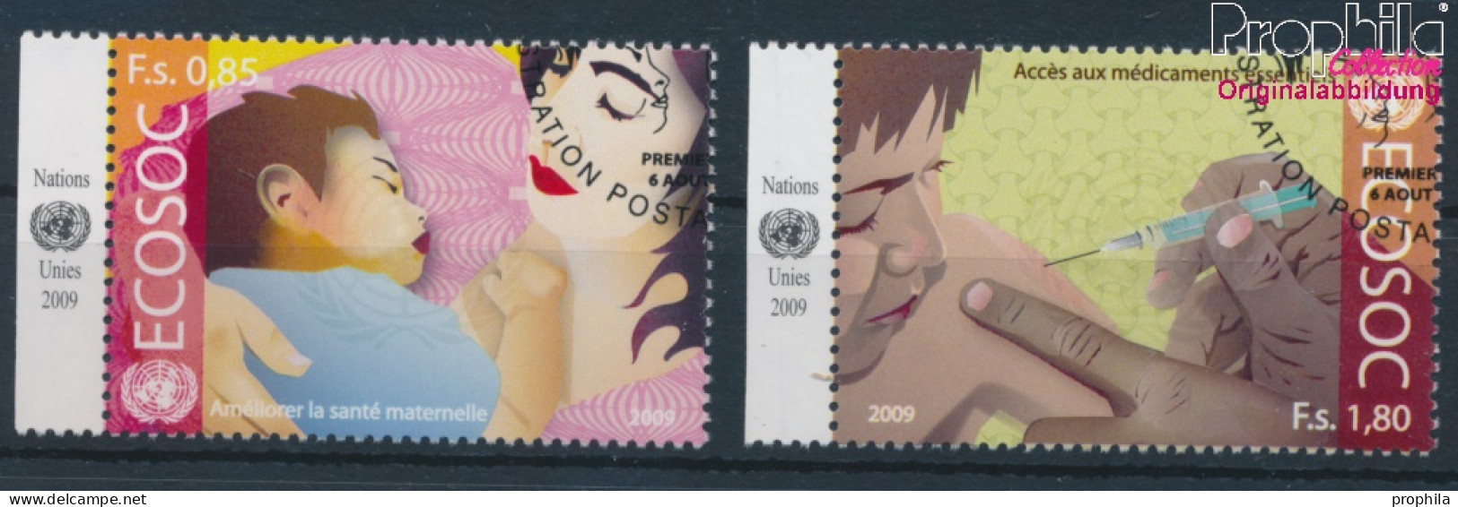 UNO - Genf 652-653 (kompl.Ausg.) Gestempelt 2009 Wirtschafts Und Sozialrat (10311085 - Used Stamps