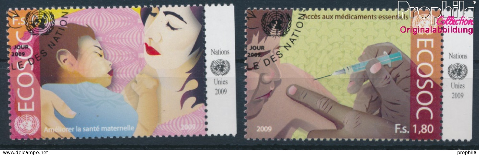 UNO - Genf 652-653 (kompl.Ausg.) Gestempelt 2009 Wirtschafts Und Sozialrat (10311086 - Used Stamps