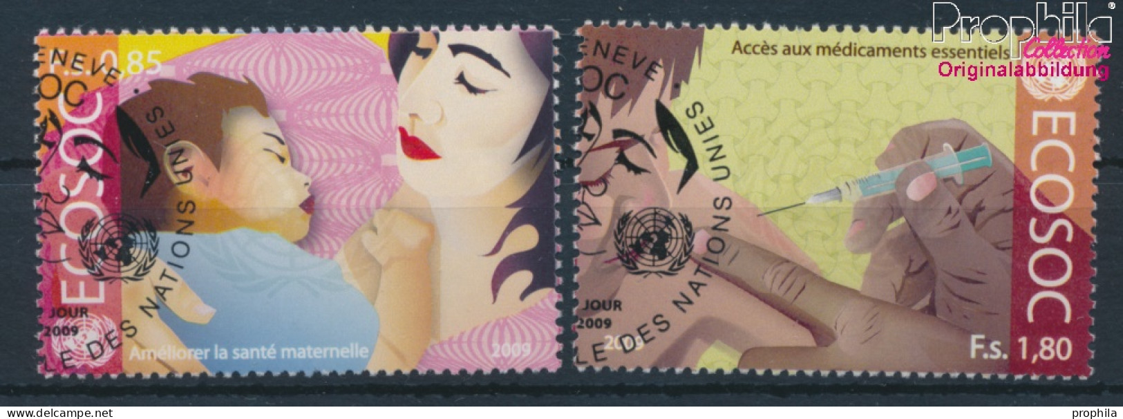 UNO - Genf 652-653 (kompl.Ausg.) Gestempelt 2009 Wirtschafts Und Sozialrat (10311087 - Used Stamps