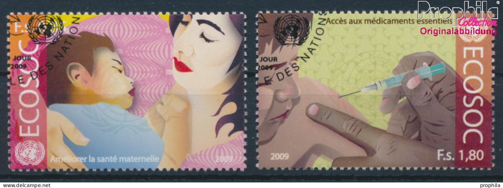 UNO - Genf 652-653 (kompl.Ausg.) Gestempelt 2009 Wirtschafts Und Sozialrat (10311088 - Used Stamps