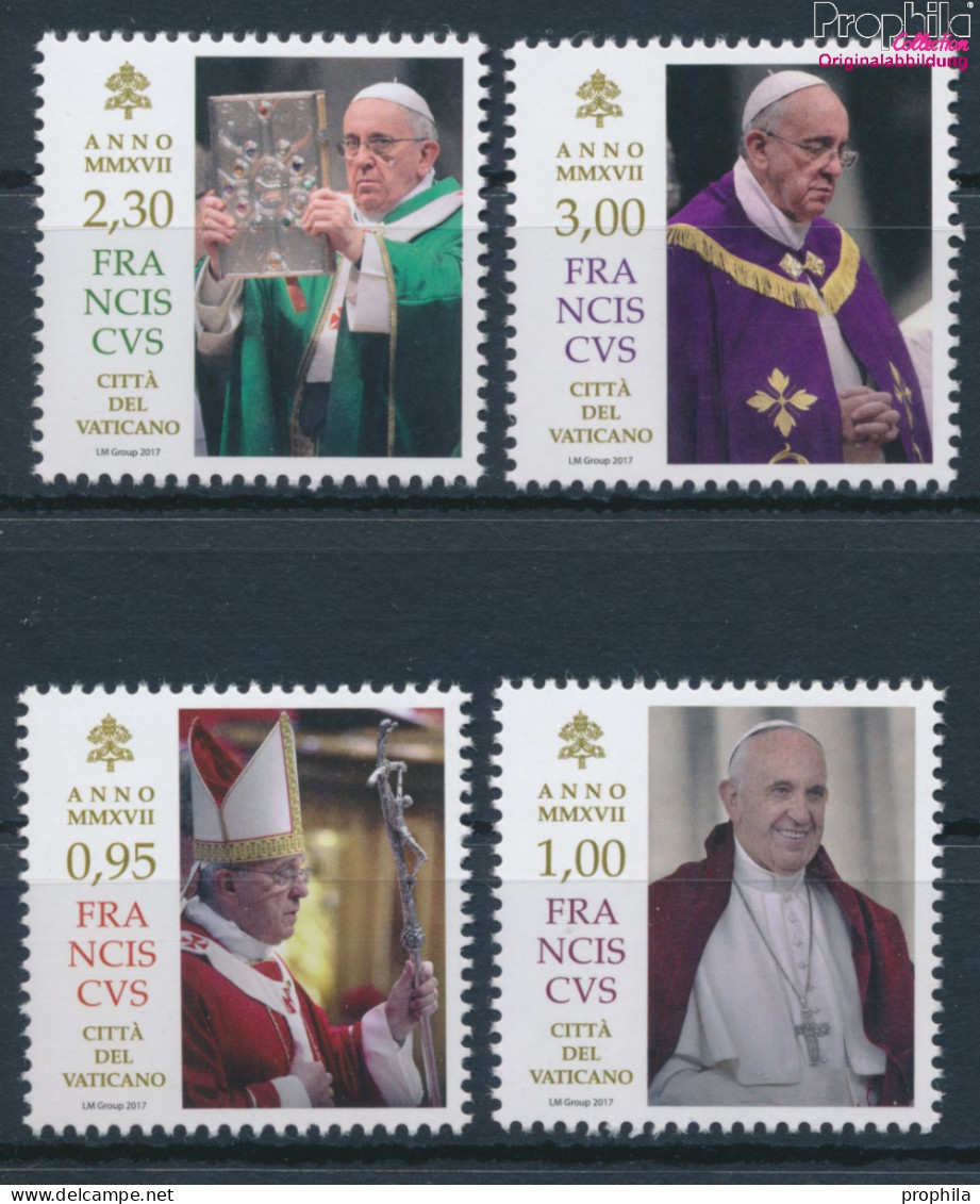 Vatikanstadt 1889-1892 (kompl.Ausg.) Postfrisch 2017 Papst Franziskus (10326157 - Unused Stamps