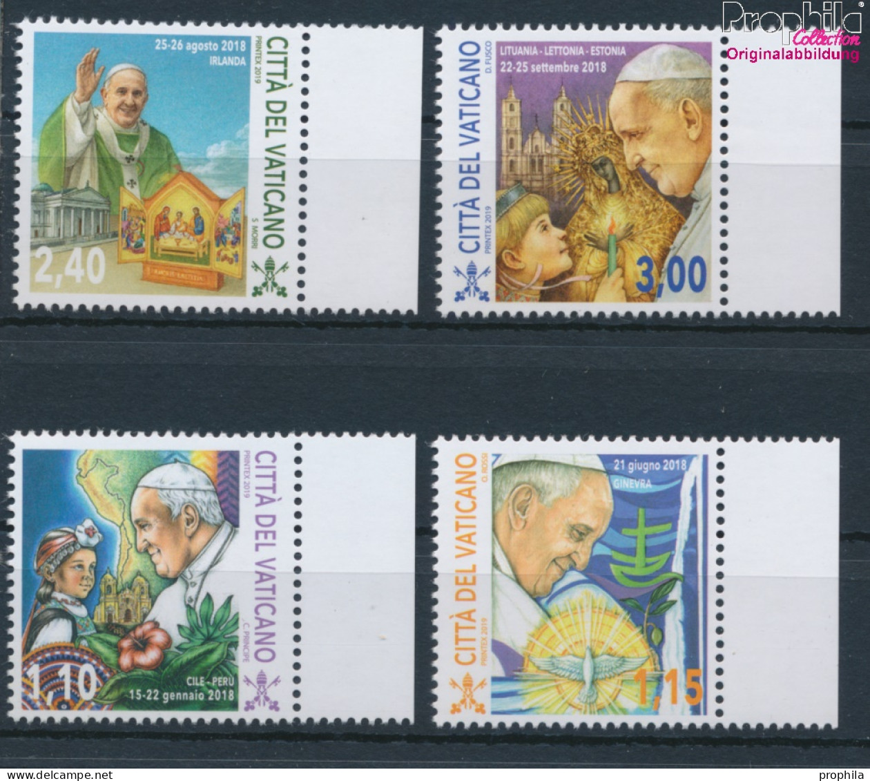 Vatikanstadt 1975-1978 (kompl.Ausg.) Postfrisch 2019 Papstreisen (10326164 - Neufs