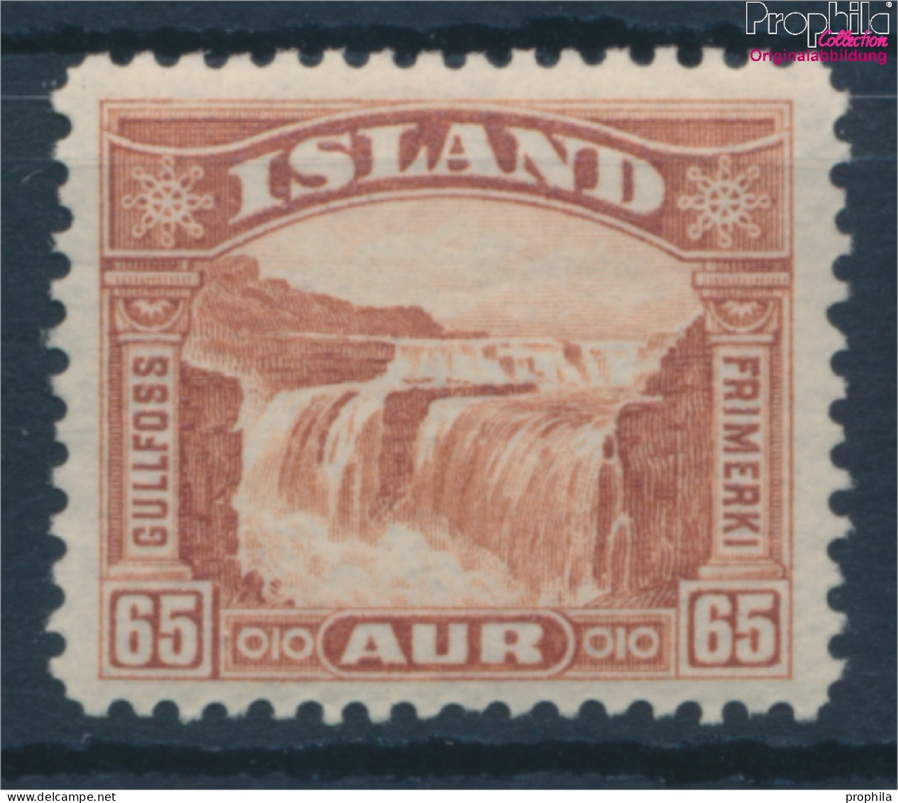Island 154 Postfrisch 1931 Gullfoss (10293704 - Nuovi