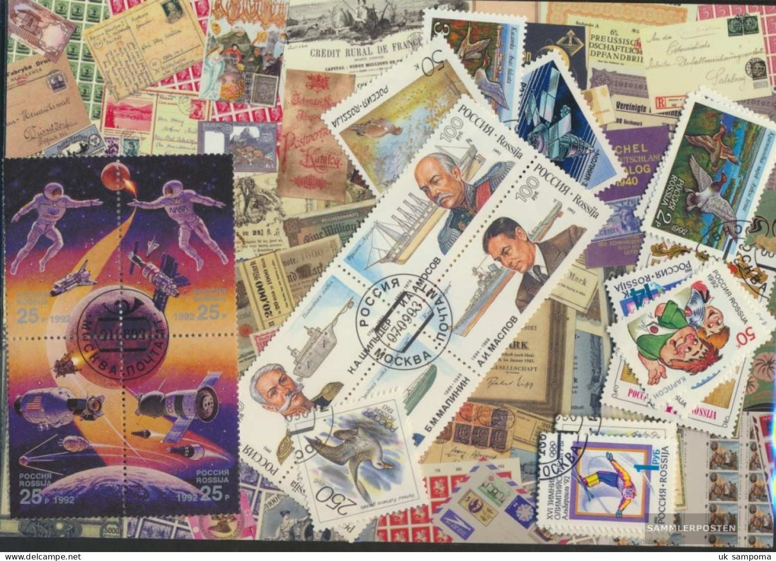 Russia 25 Various Stamps - Collections