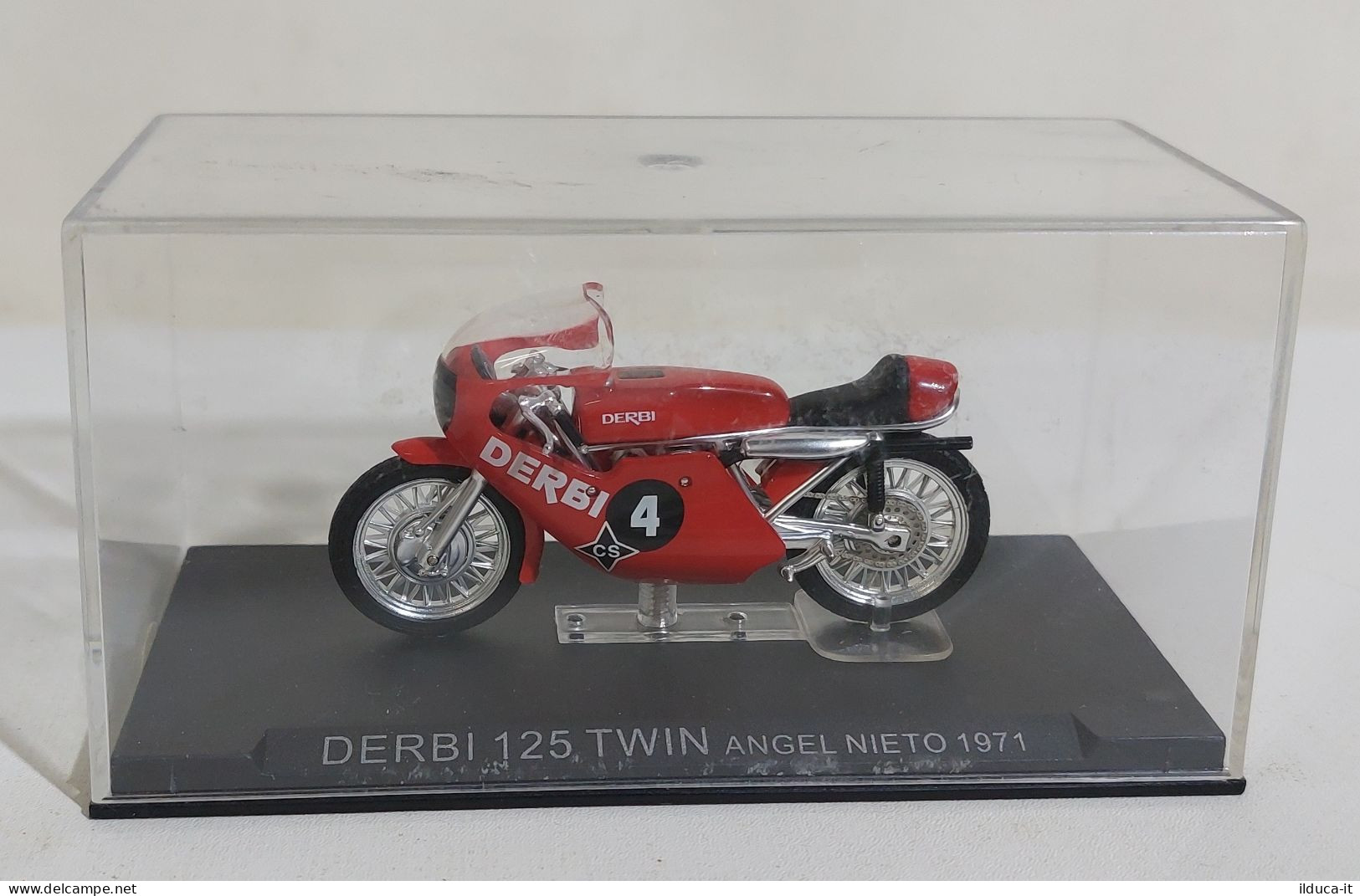71366 De Agostini Moto Da Competizione 1:24 - Derbi 125 Twin Angel Nieto 1971 - Moto