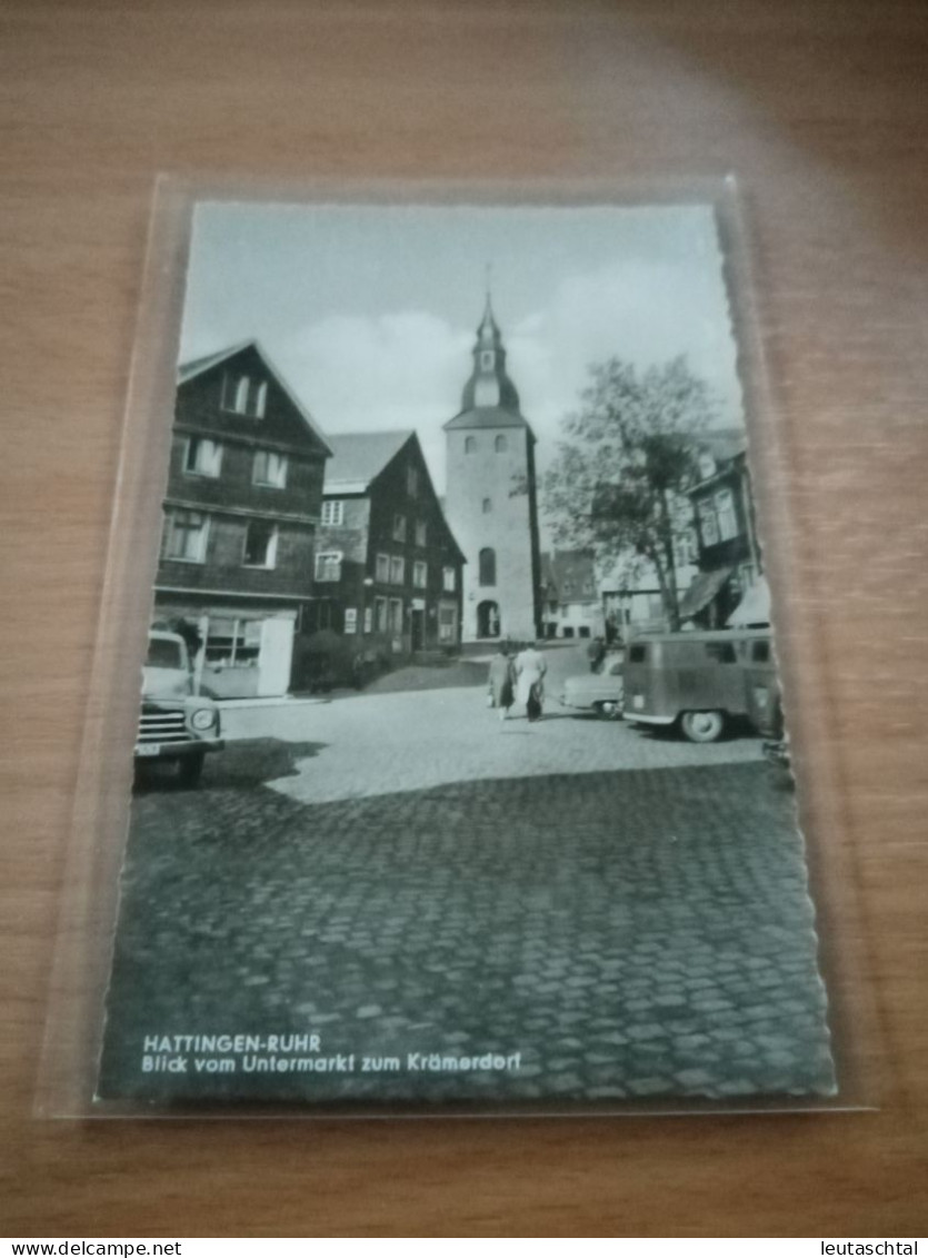 Gruß Aus Hattingen Blick Vom Untermarkt - Hattingen