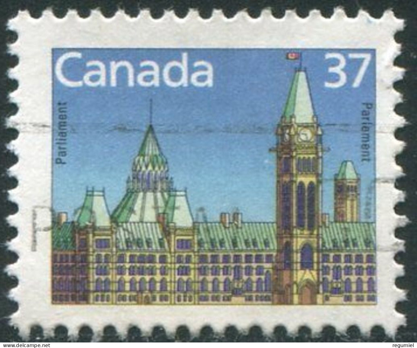 Canada U 1030 (o) Usado. 1987 - Oblitérés