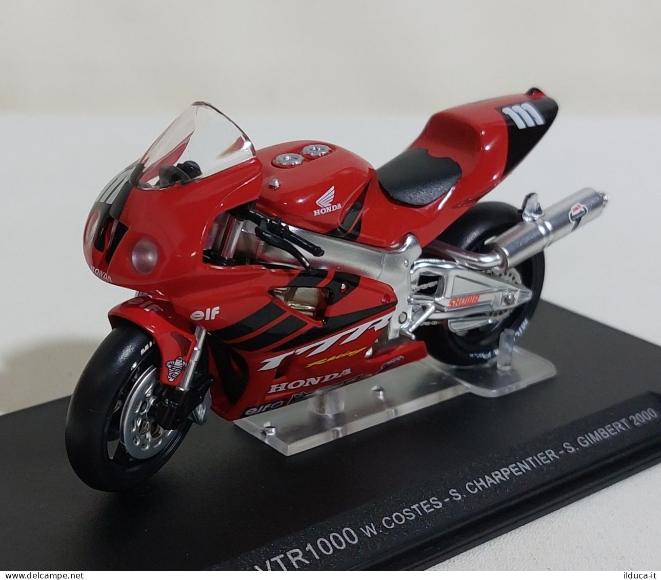 71386 De Agostini Moto 1:24 - Honda VTR1000 Costes Charpentier 2000 - Motos