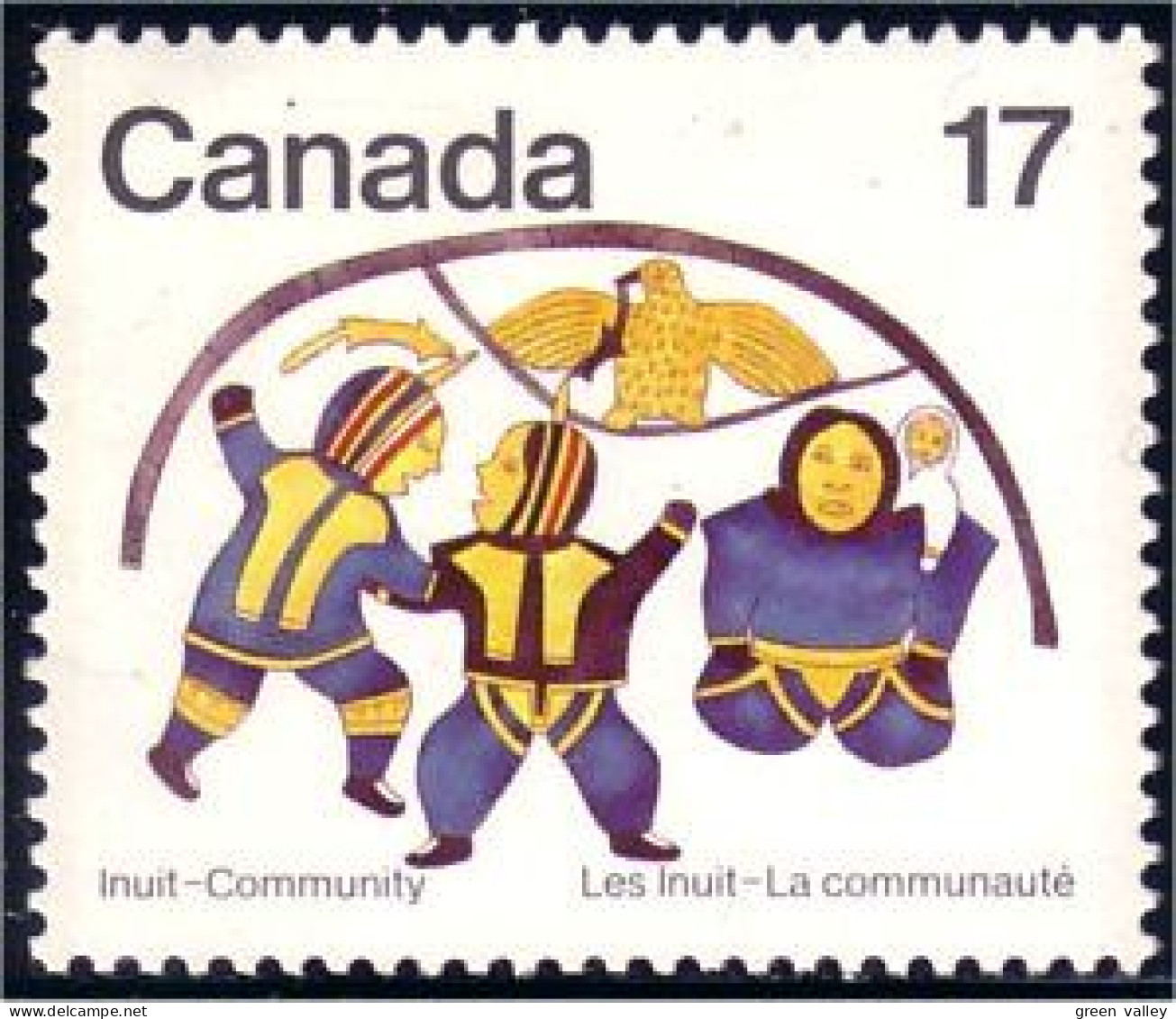 (C08-37d) Canada Danse Dance MNH ** Neuf SC - Indiens D'Amérique