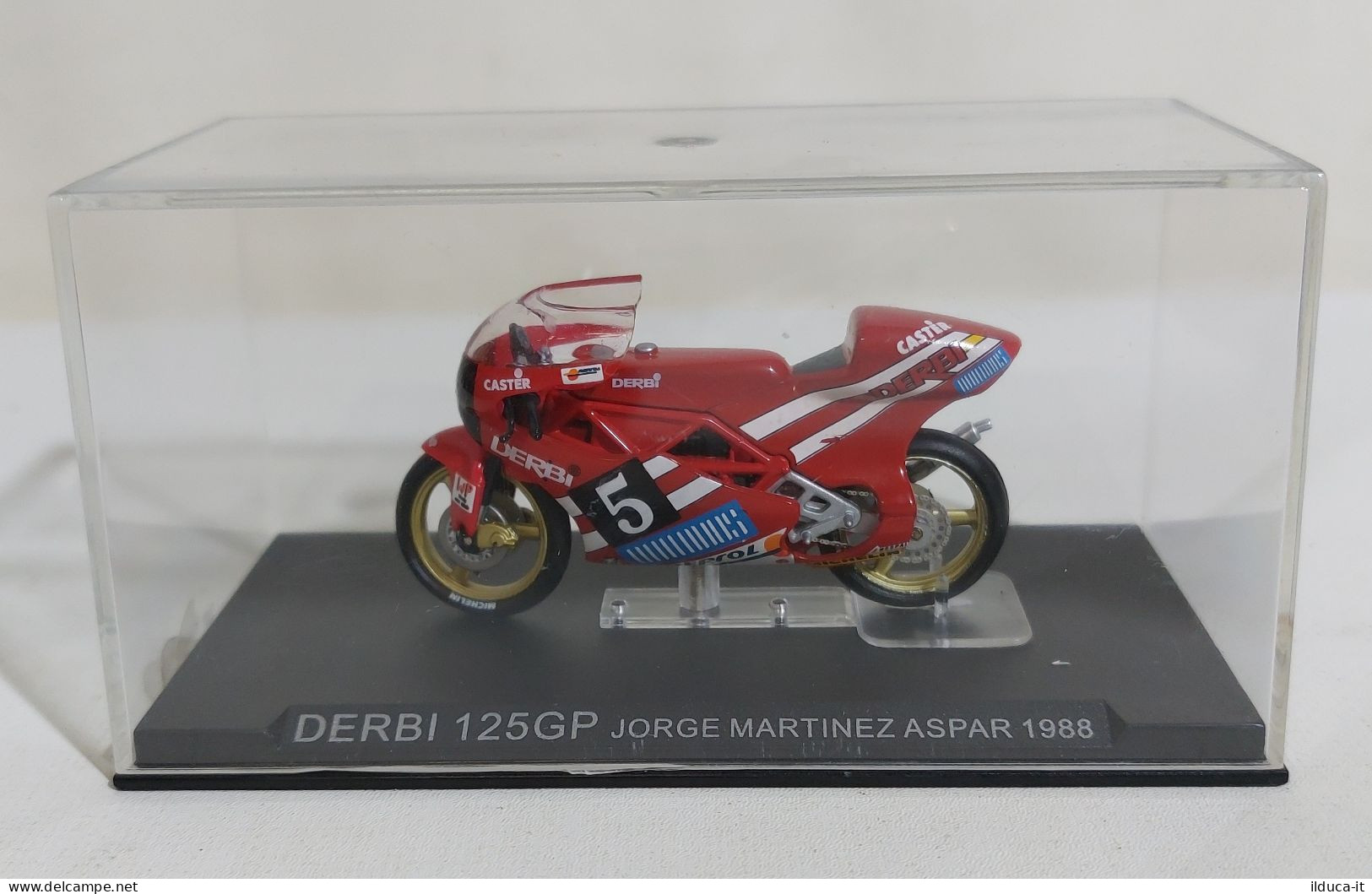 71400 De Agostini Moto 1:24 - Derbi 125GP Jorge Martinez Aspar 1988 - Motorcycles