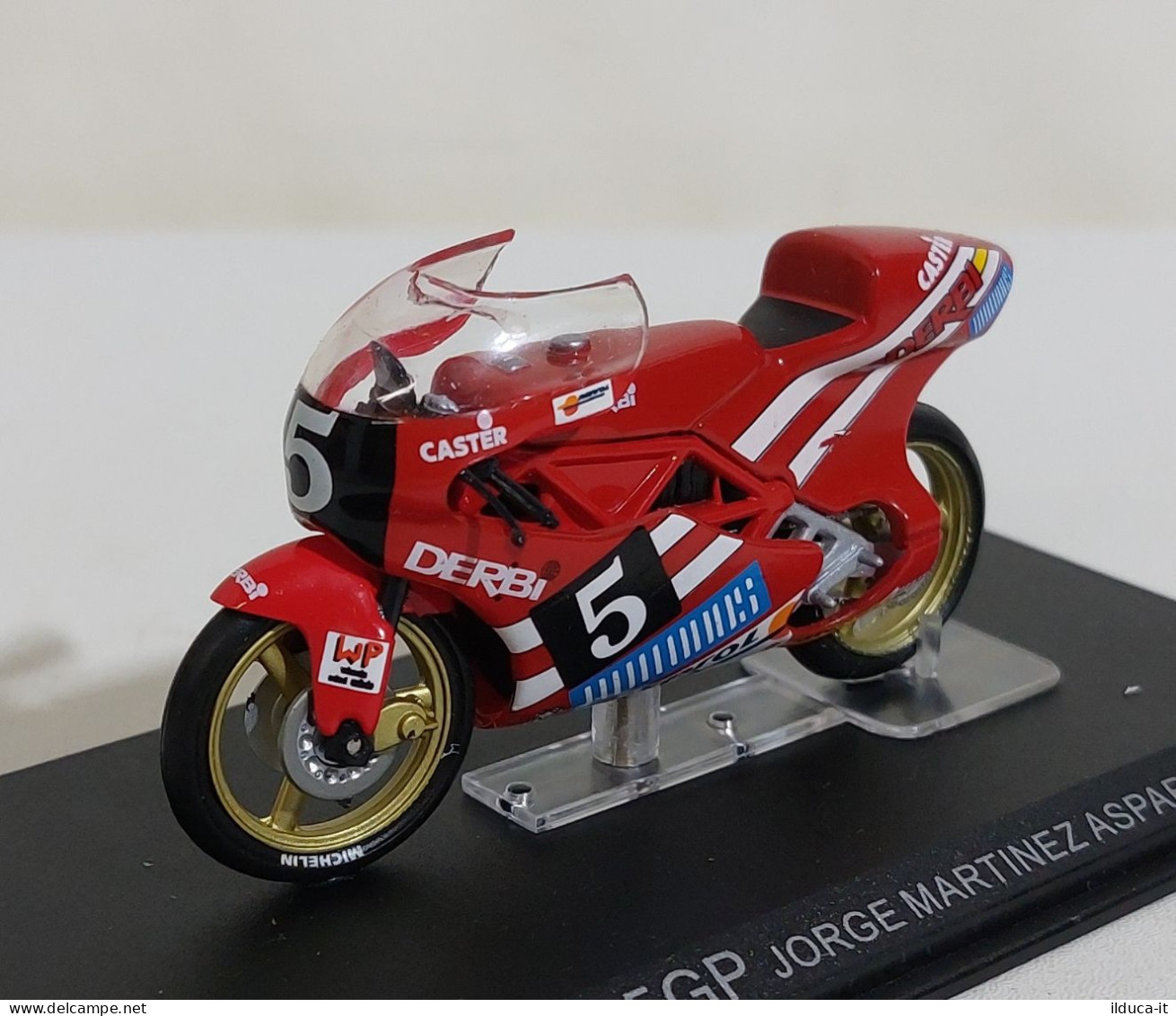 71400 De Agostini Moto 1:24 - Derbi 125GP Jorge Martinez Aspar 1988 - Motorcycles