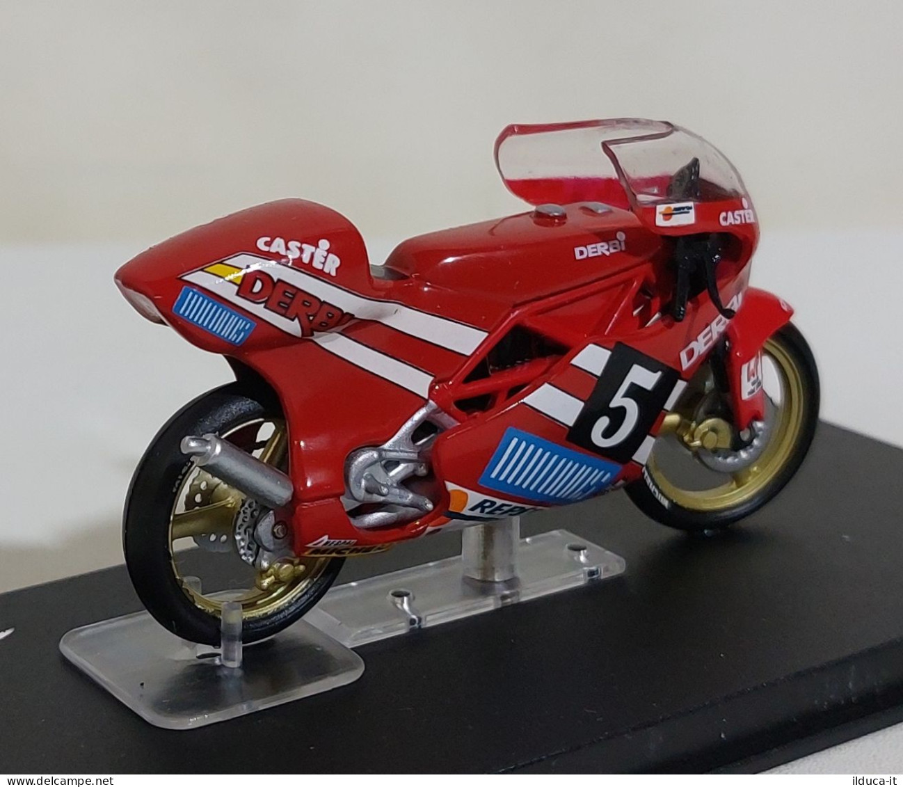 71400 De Agostini Moto 1:24 - Derbi 125GP Jorge Martinez Aspar 1988 - Motos