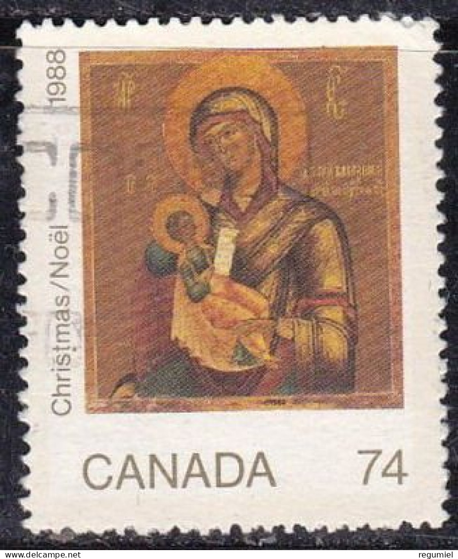 Canada U 1074 (o) Usado. 1988 - Usati