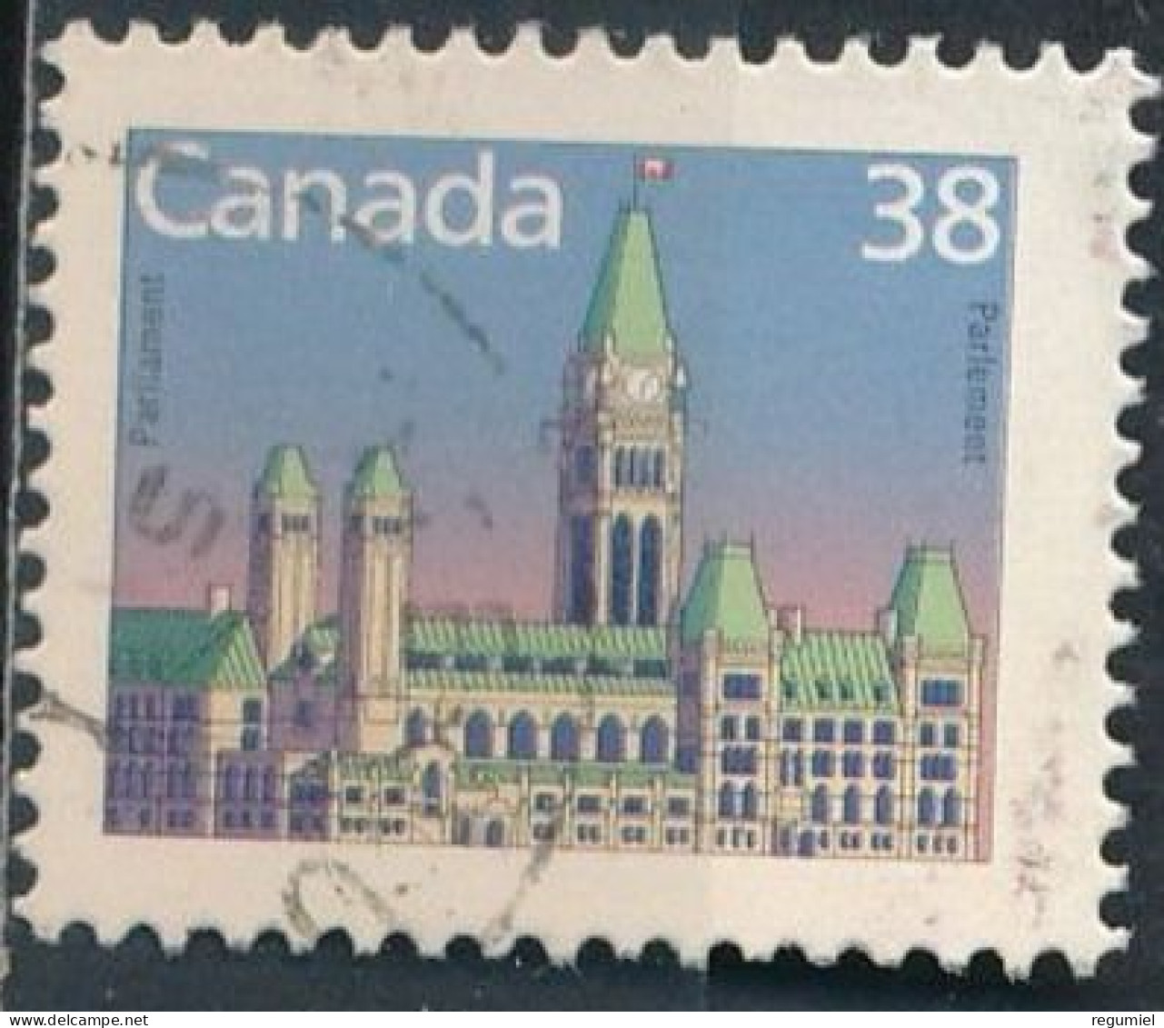 Canada U 1079 (o) Usado. 1988 - Oblitérés