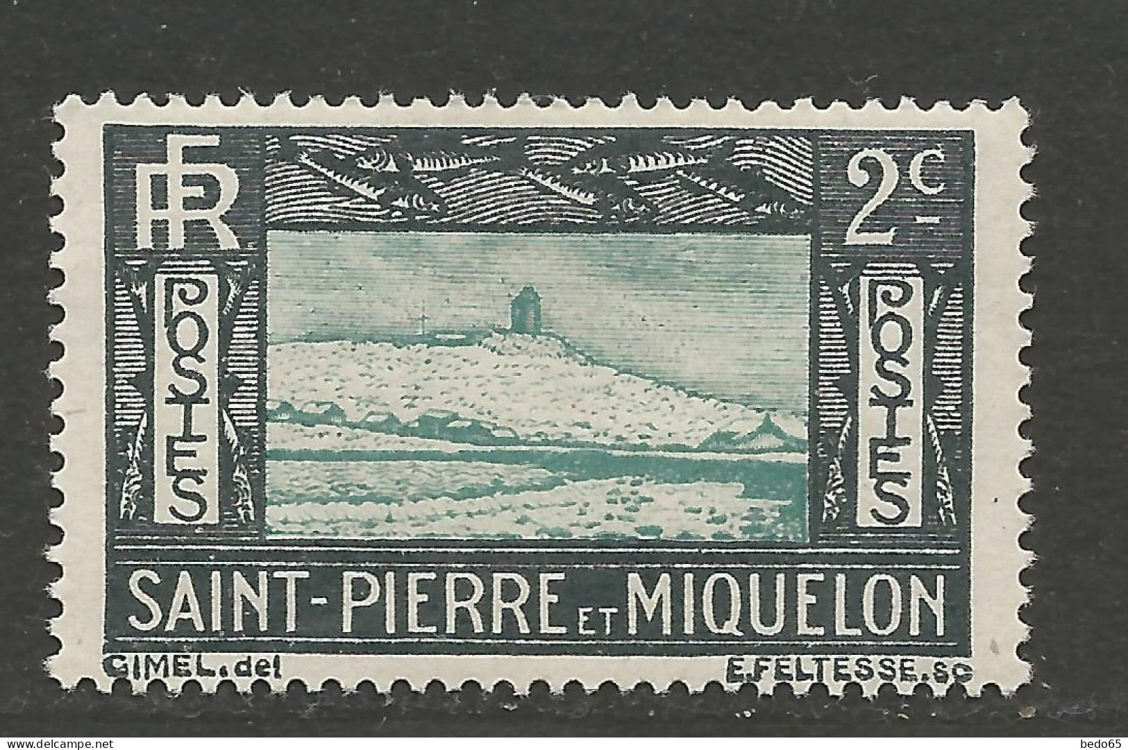 SAINT PIERRE ET MIQUELON  N° 137  NEUF** LUXE SANS CHARNIERE  / Hingeless  / MNH - Nuovi