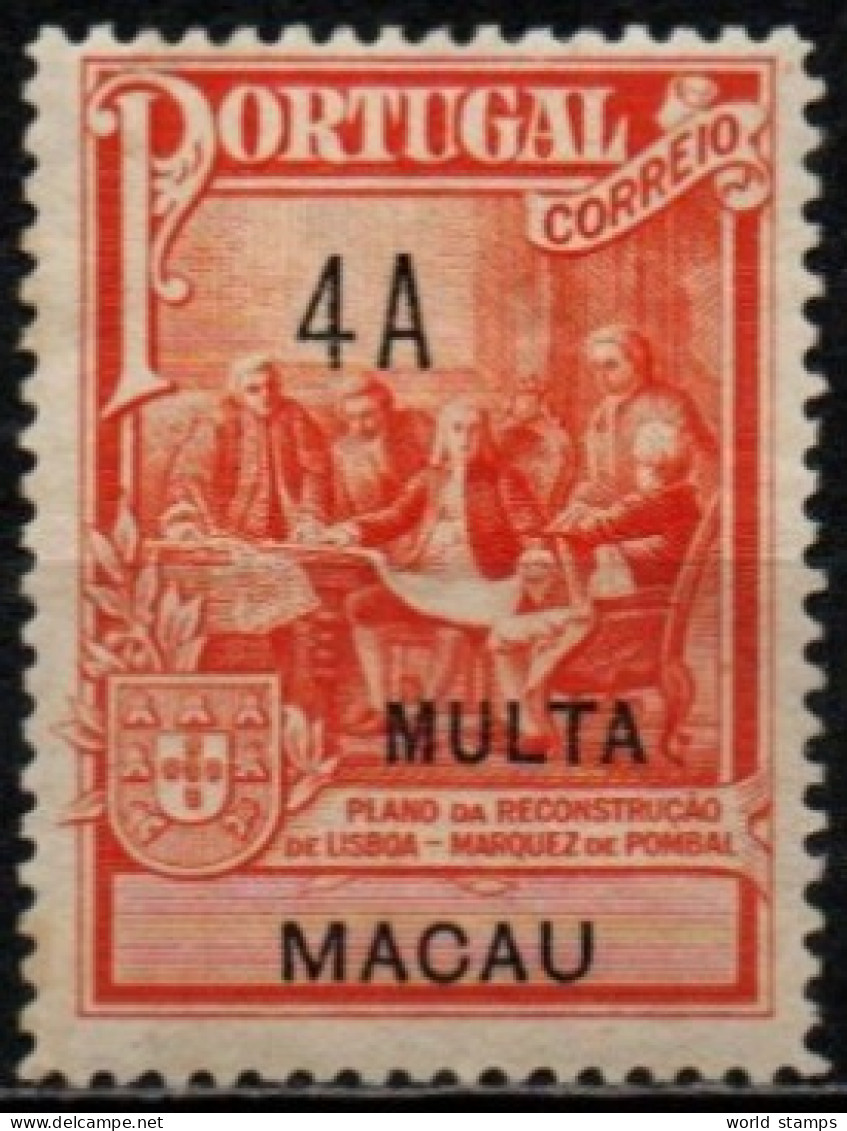 MACAO 1925 * - Impuestos