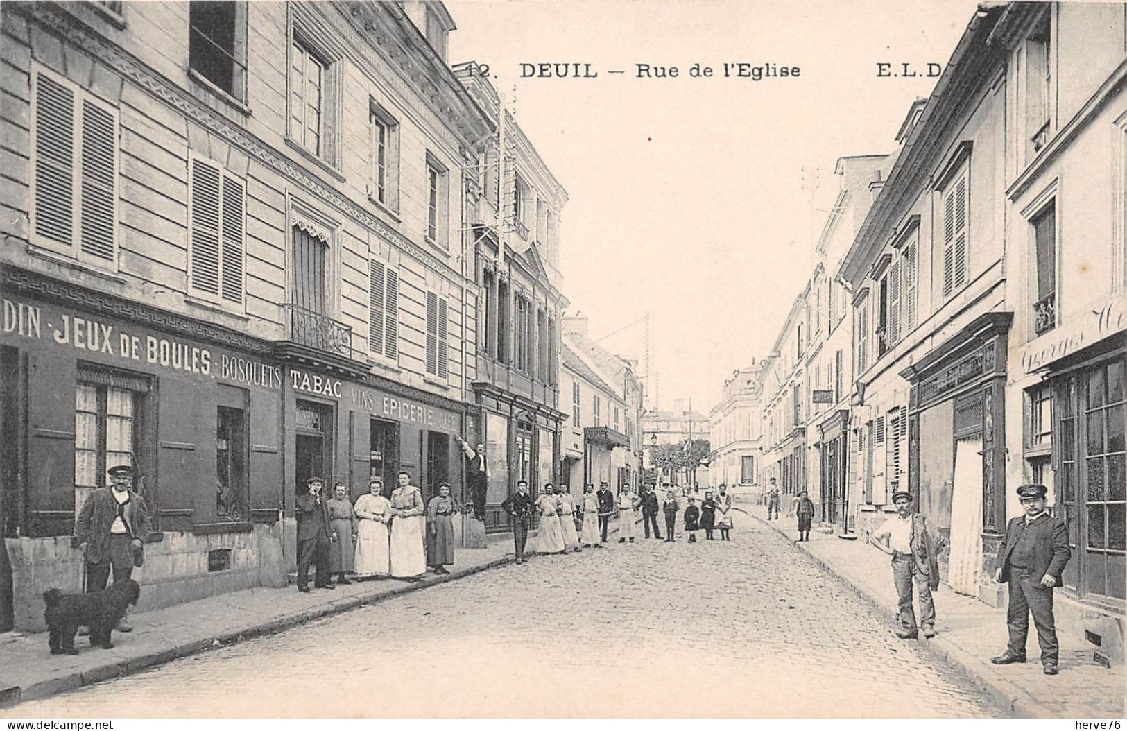 DEUIL - Rue De L'Eglise - Tabac épicerie - Deuil La Barre