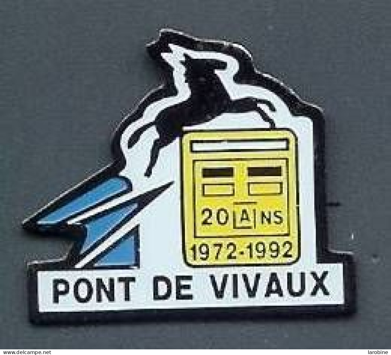 @@ La Poste PTT Boite Aux Lettres Cheval Hipodrome De PONT DE VIVAUX (13) 20 Ans 1972-1992 @@po25 - Postes