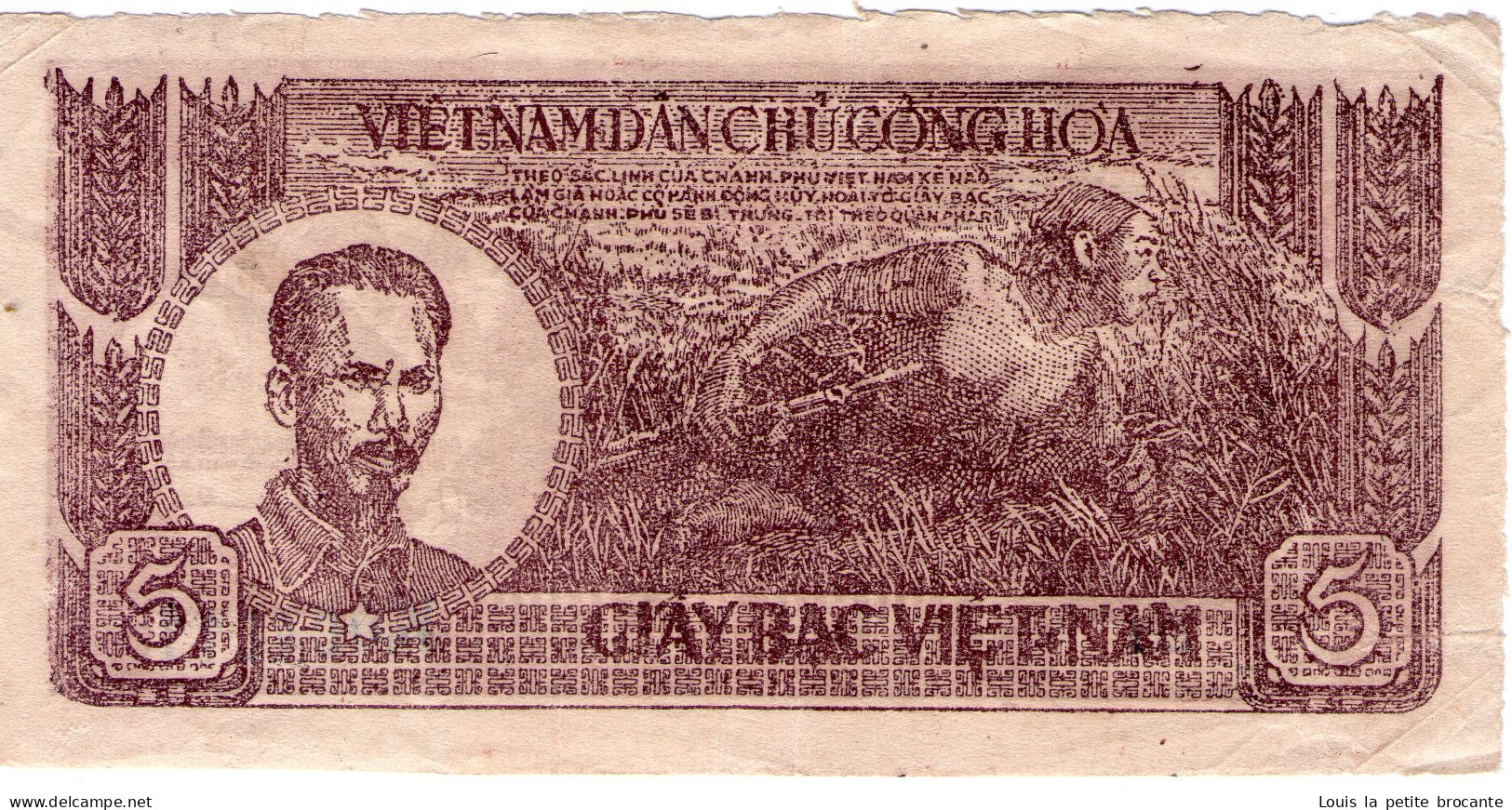 Vietnam 5 Dong 1948 Bel état - DG W 004811 - Vietnam