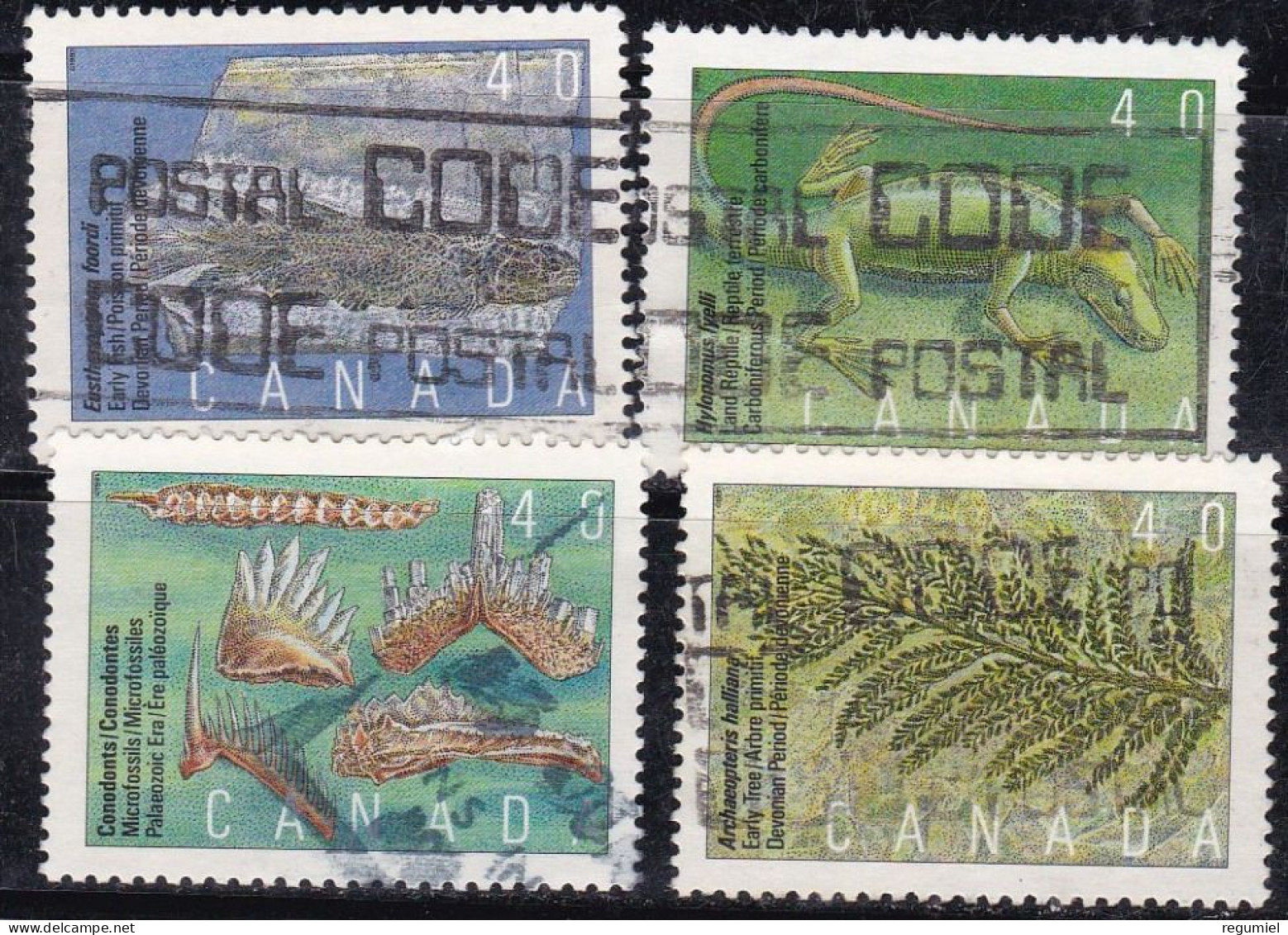 Canada U 1180/1183 (o) Usado. 1991 - Used Stamps