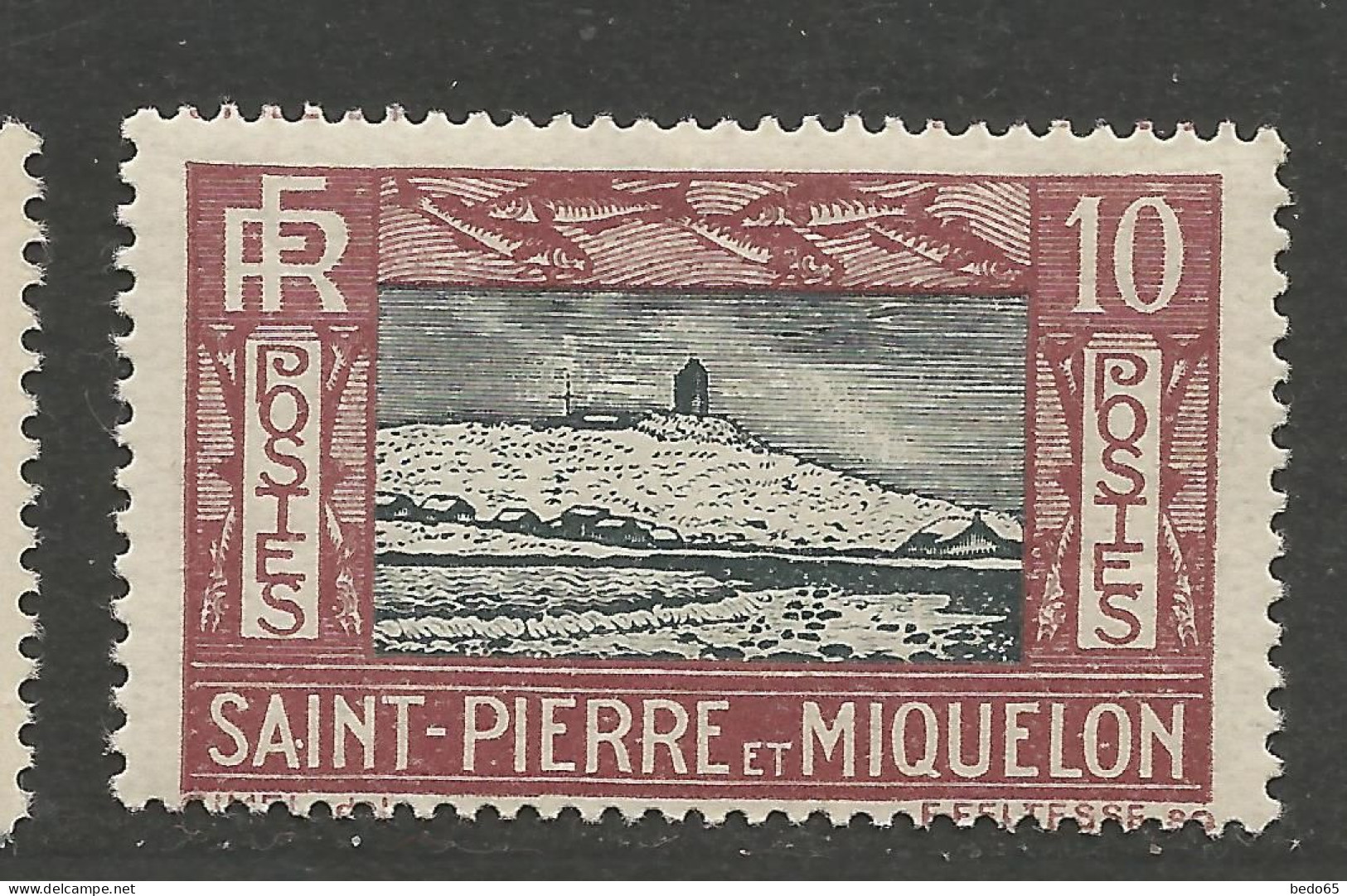 SAINT PIERRE ET MIQUELON  N° 140  NEUF** LUXE SANS CHARNIERE  / Hingeless  / MNH - Neufs