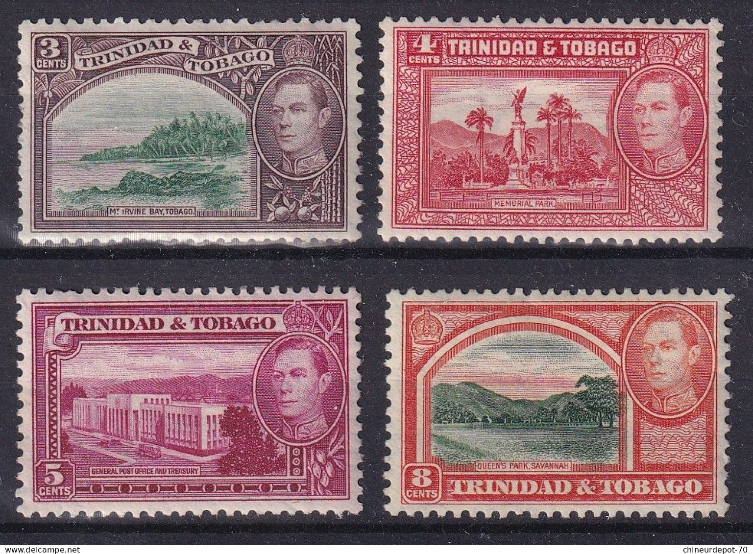 Trinité & Tobago Trinidad Tobago Neufs Avec Charniere * - Trinidad & Tobago (...-1961)