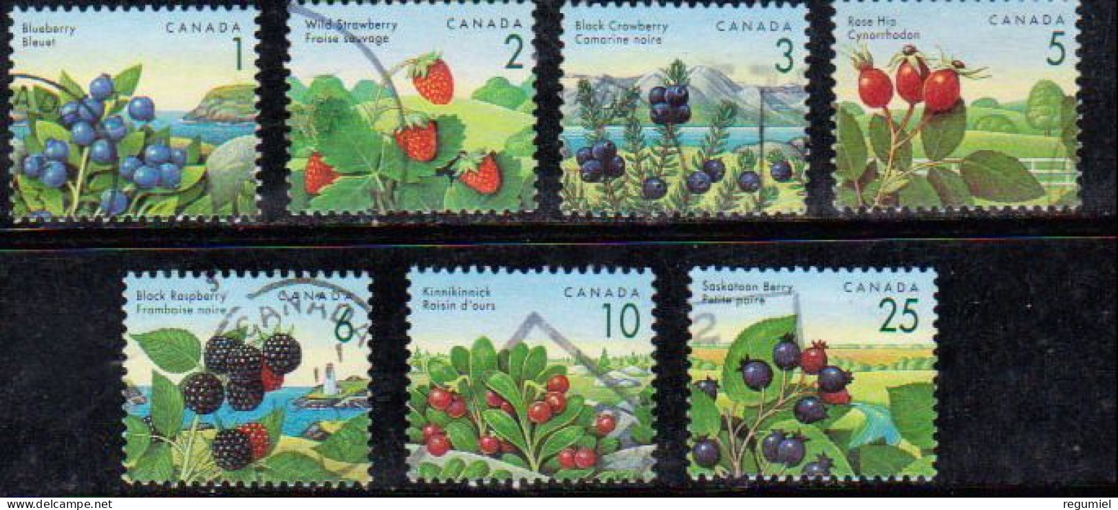 Canada U 1262/1268 (o) Usado. 1992 - Used Stamps