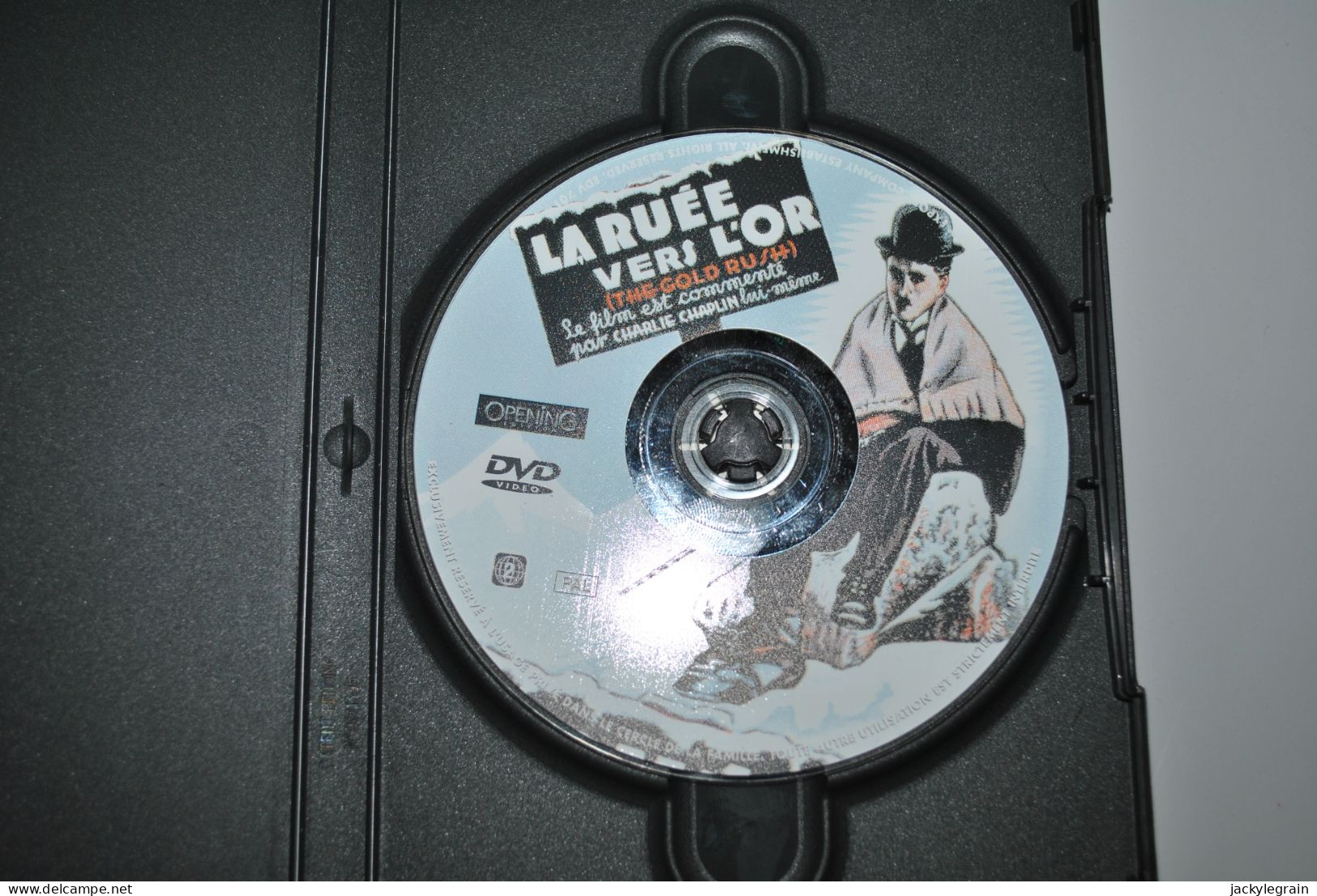 DVD "Ruée Vers L'Or/Emigrant"/Chaplin Langues Anglais/français Bon état Vente En Belgique Uniquement Envoi Bpost 3 € - Classiques