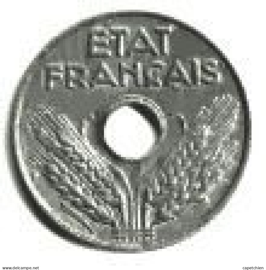 FRANCE / ETAT FRANCAIS / 10 CENTIMES / 1943 / ZINC / 1.52 G - 10 Centimes