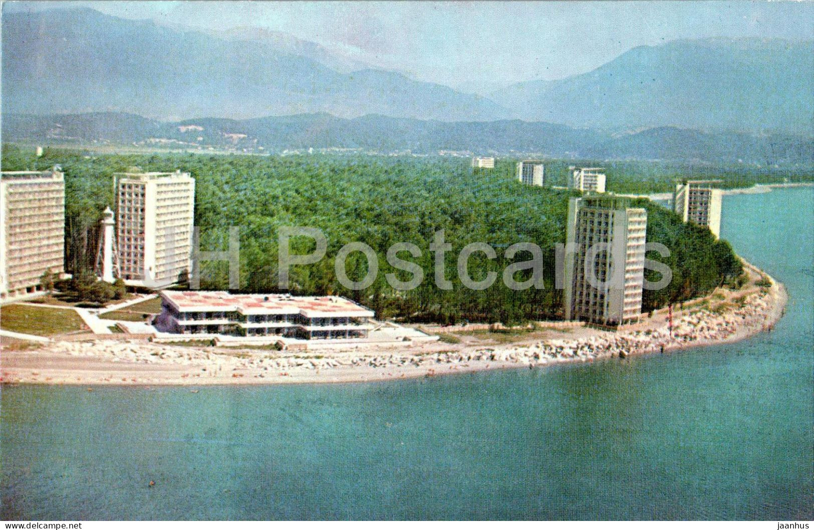 General View - Beach - Pitsunda - Abkhazia - 1970 - Georgia USSR - Unused - Géorgie