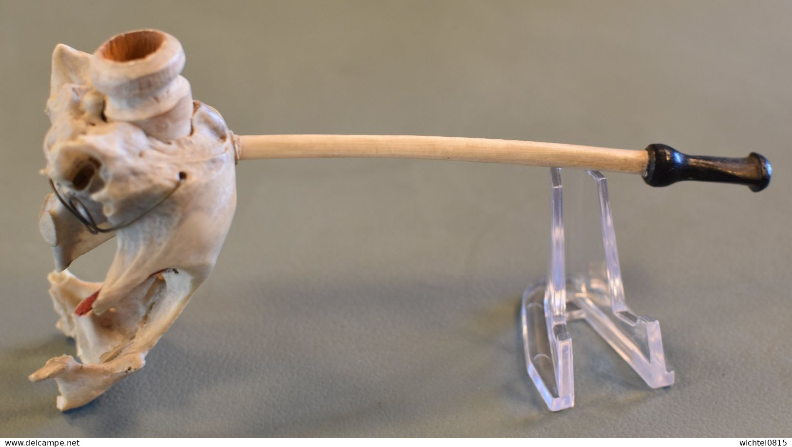 Skurrile Und Ausgeflippte Pfeife Aus Tierknochen (Huhn) - Meerschaum Pipes