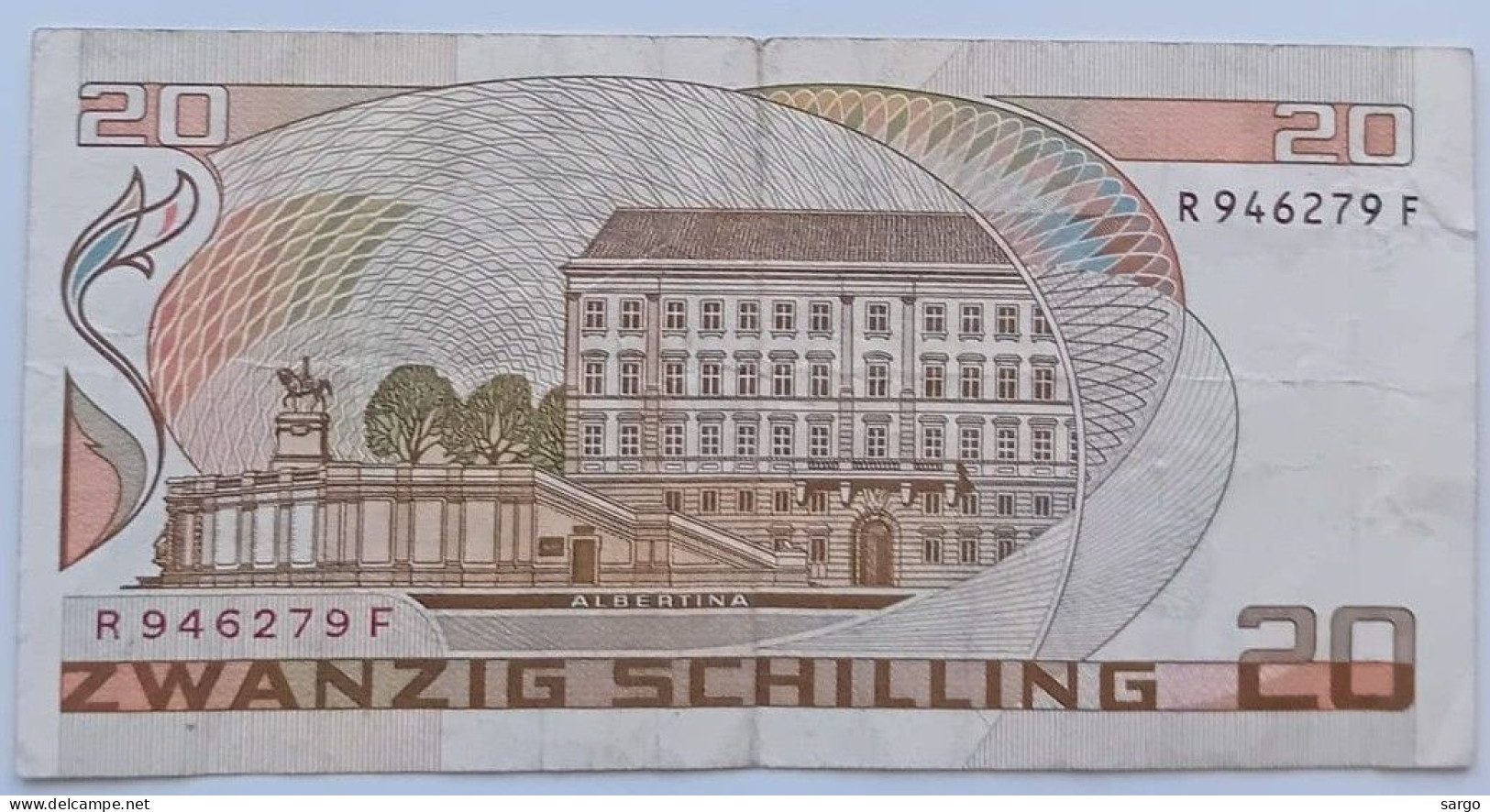 AUSTRIA - 20 SHILLING - 1986  - CIRC P 148 - BANKNOTES - PAPER MONEY - CARTAMONETA - - Oesterreich
