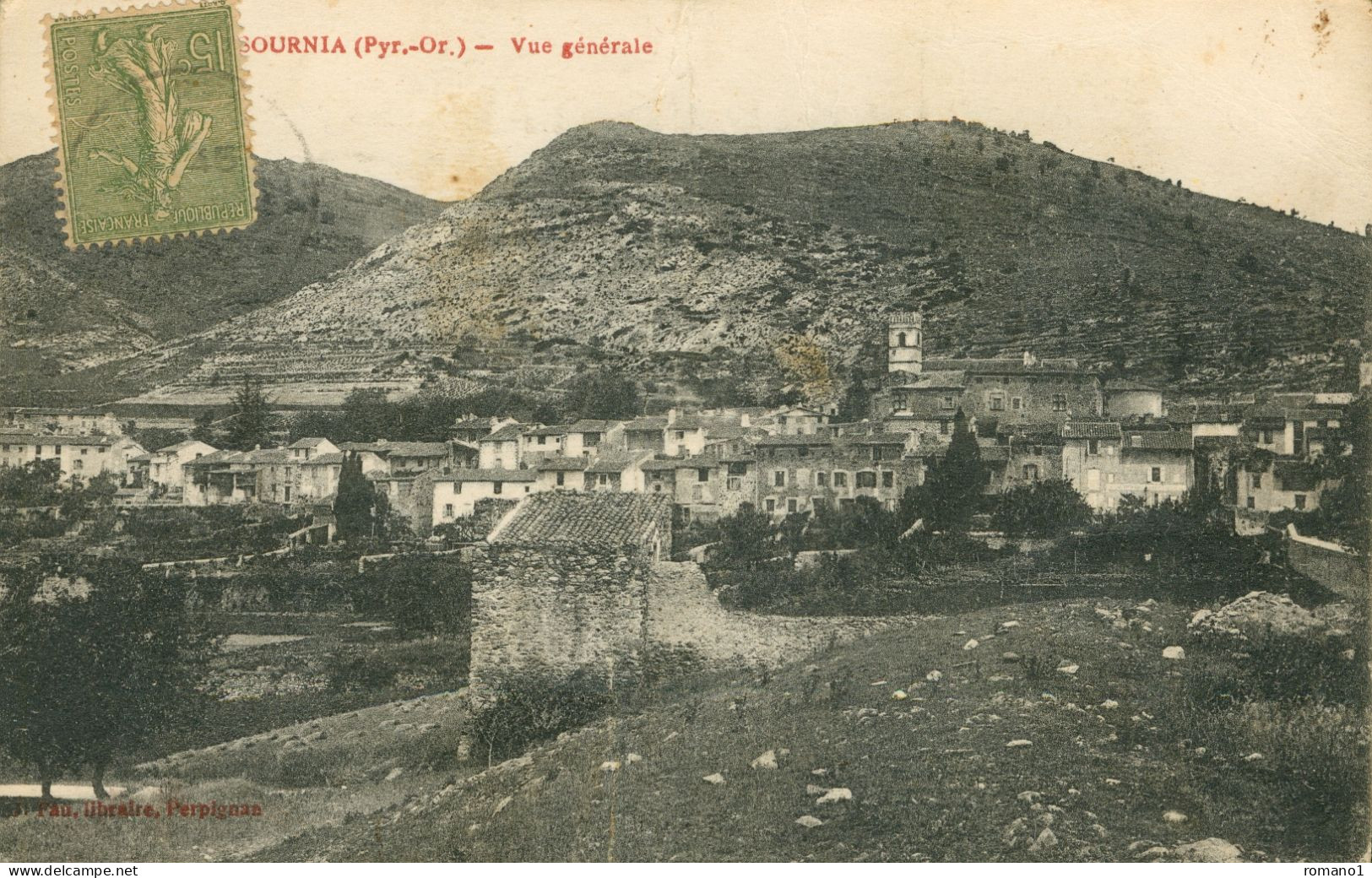 66)     SOURNIA  -  Vue Générale - Sournia