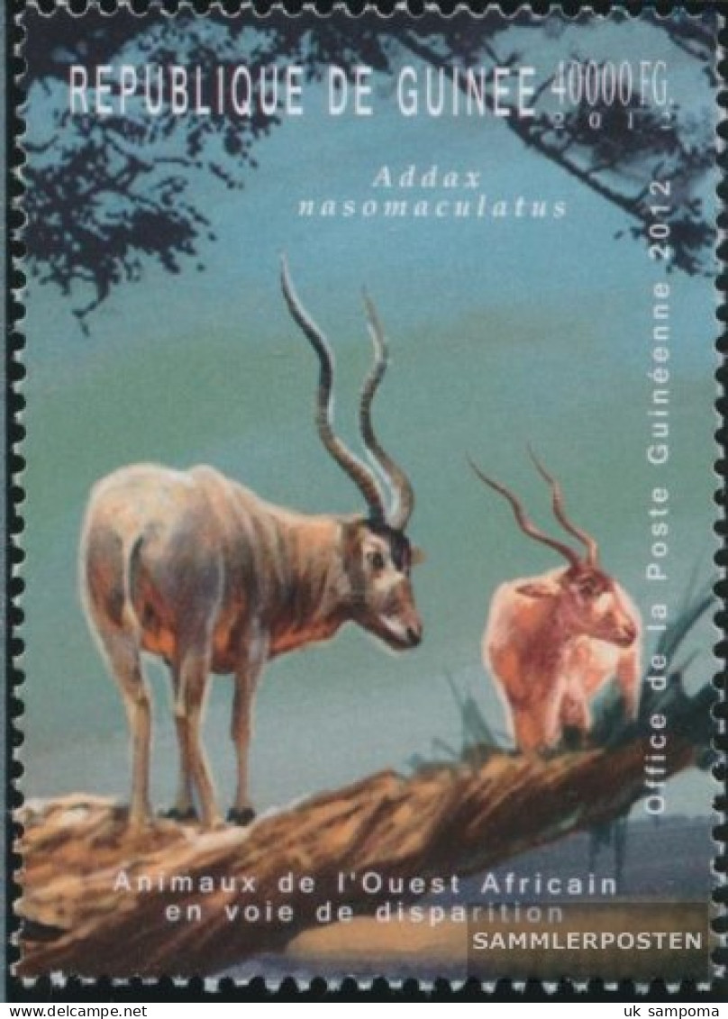 Guinea 9199 (complete. Issue) Unmounted Mint / Never Hinged 2012 Affected Animals Westafrikas - Guinée (1958-...)