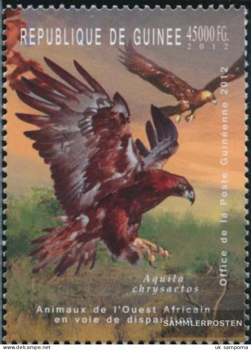 Guinea 9192 (complete. Issue) Unmounted Mint / Never Hinged 2012 Affected Animals Westafrikas - Guinée (1958-...)