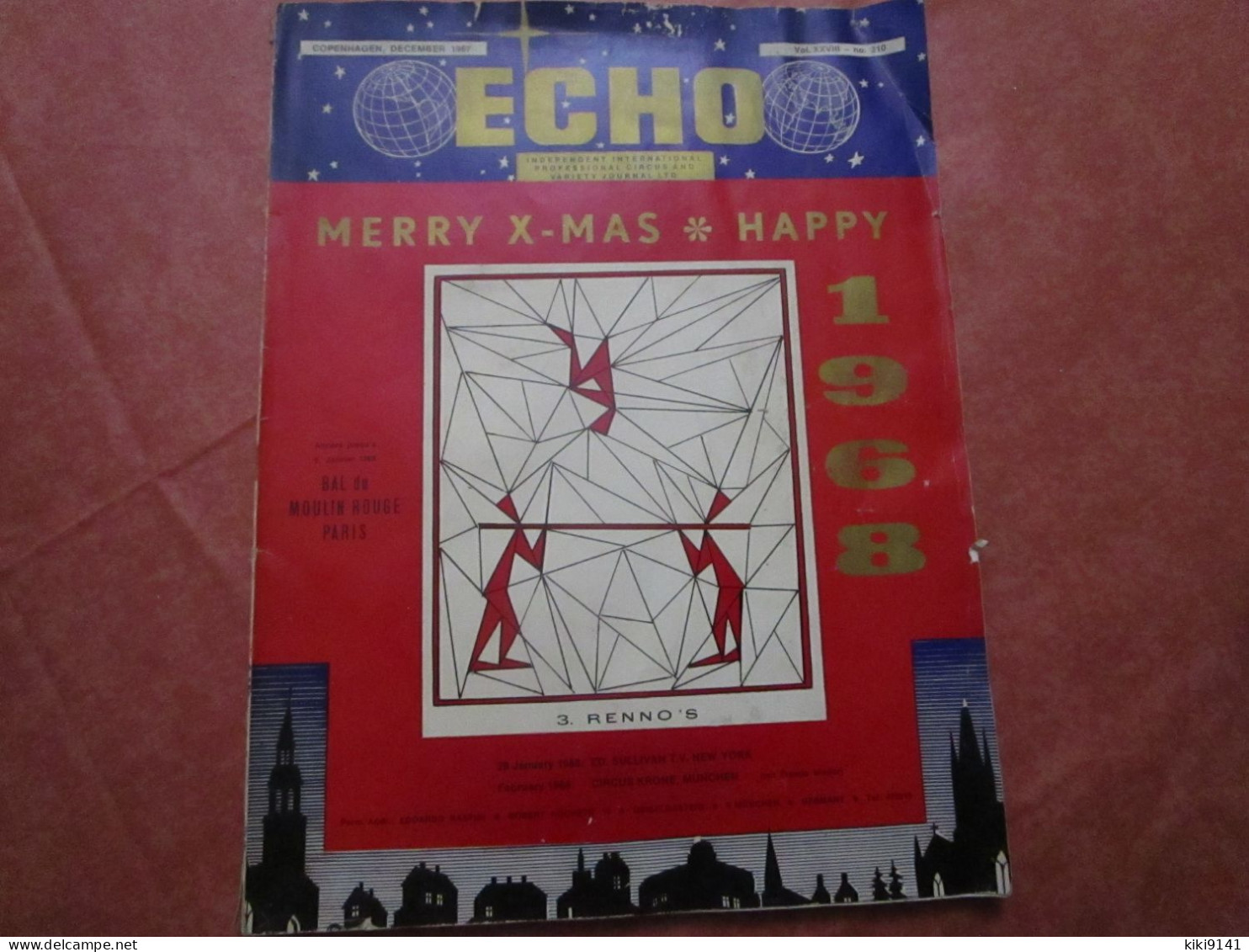 ECHO - Independent International Professional Circus And Variety Journal LTD. (128 Pages) - Autres & Non Classés