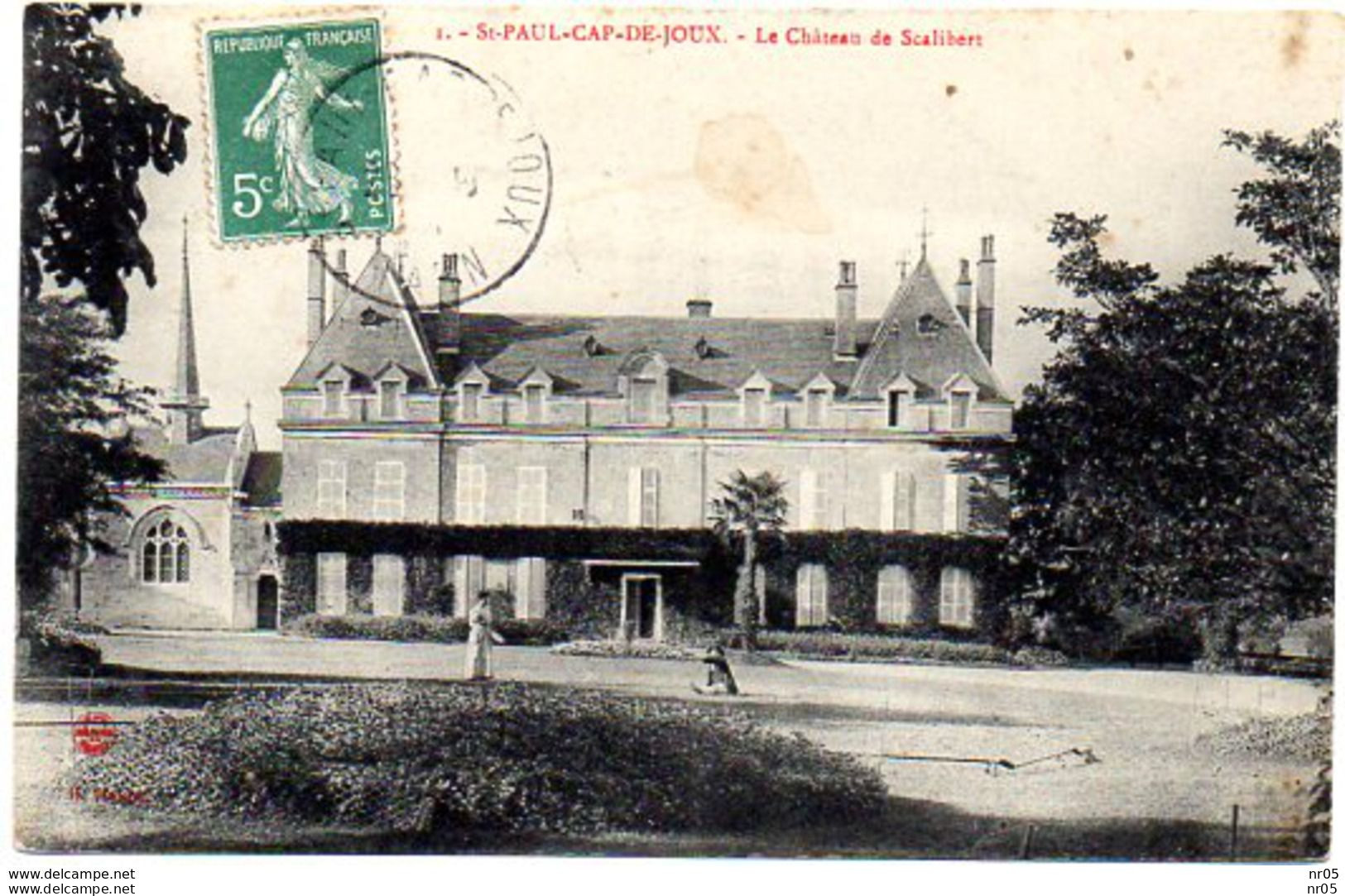 81 ( Tarn ) - St PAUL CAP DE JOUX - Le Chateau De Scalibert - Saint Paul Cap De Joux