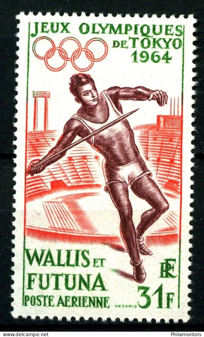 WALLIS - PA  21 - 31F Jeux Olympiques De Tokyo 1964 - Neuf N** - Très Beau - Nuevos