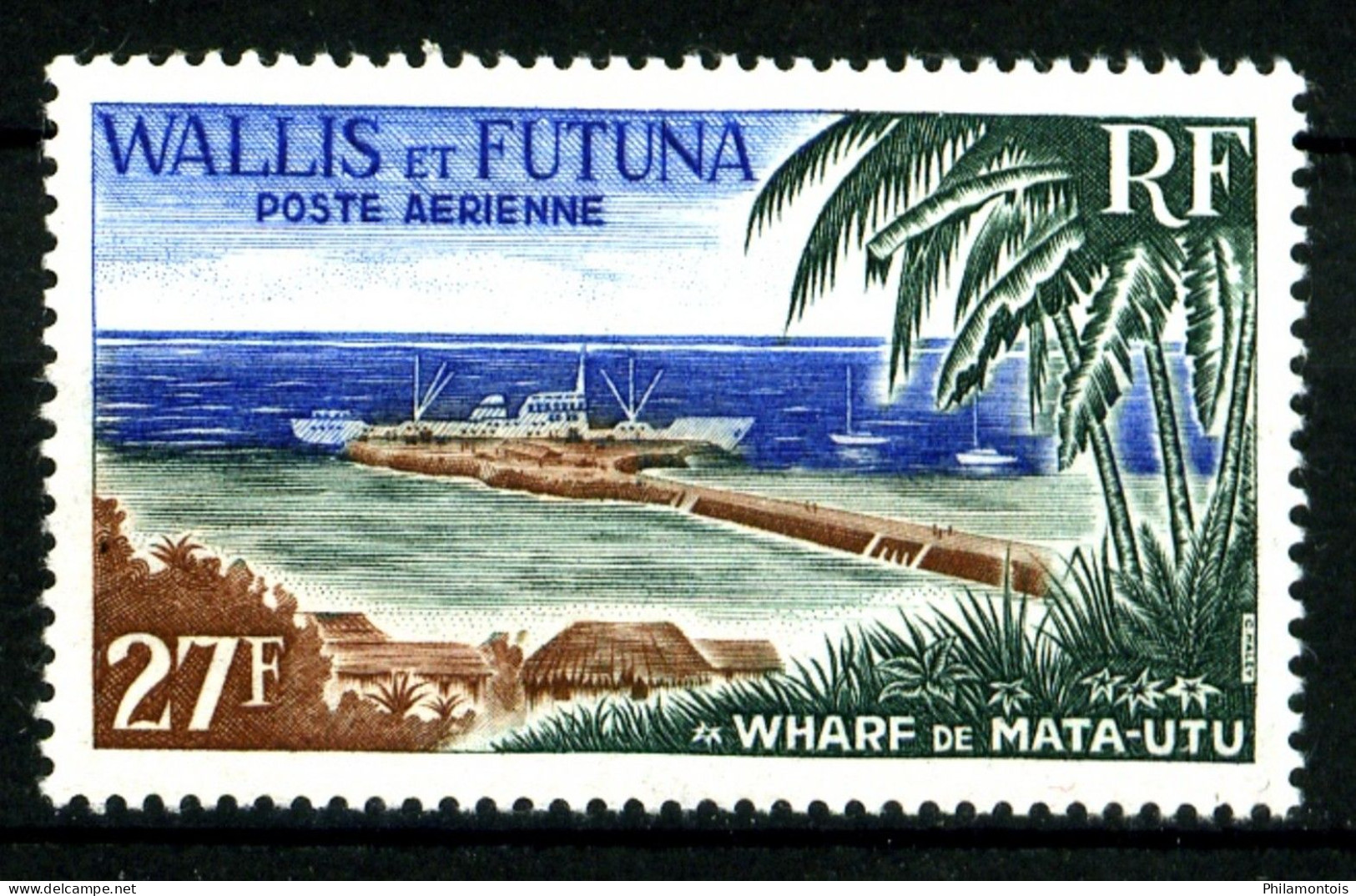 WALLIS - PA  23 - 27F Jetée De Mata-Utu - Neuf N** - Très Beau - Unused Stamps