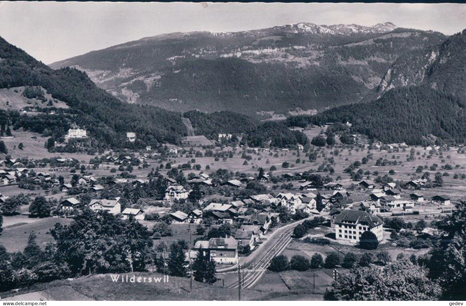 Wilderswil BE, Chemin De Fer (1676) - Wilderswil