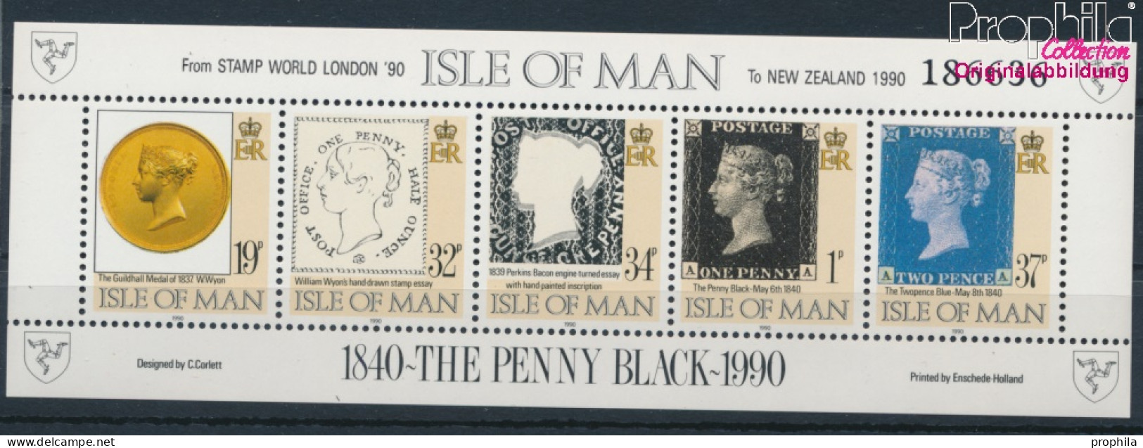GB - Isle Of Man Block13I (kompl.Ausg.) Postfrisch 1990 Neuseeland (10301500 - Man (Ile De)