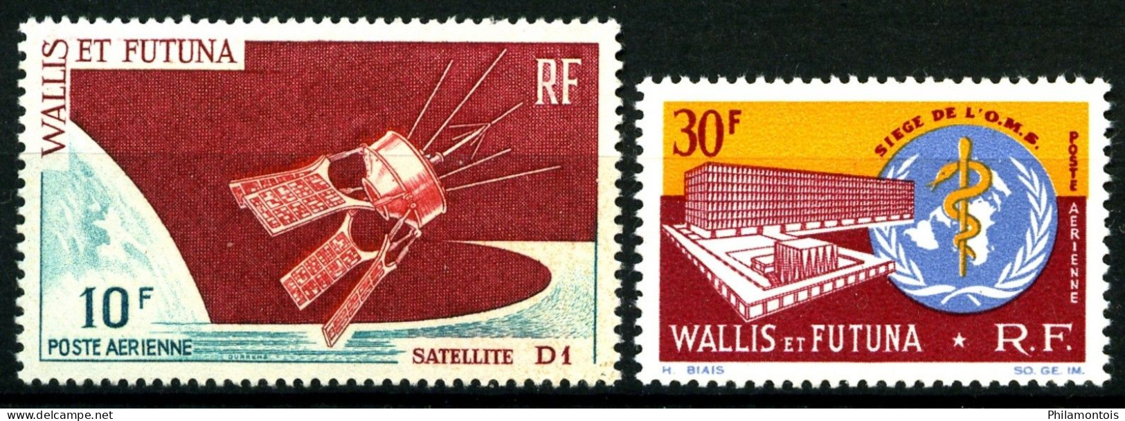 WALLIS - PA  26 Et 27 - 2 Valeurs : PA 26 : N** Et PA 27 : N* - Neufs - Très Beaux - Unused Stamps
