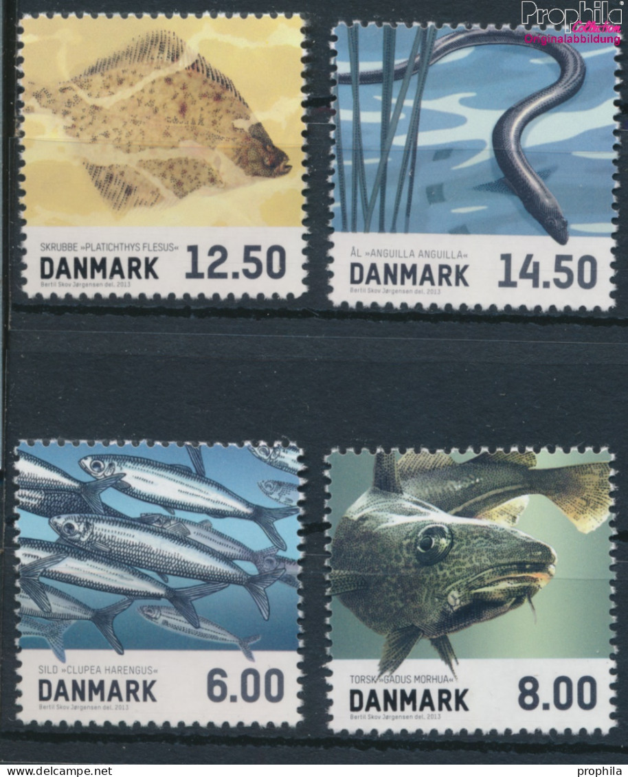 Dänemark 1729-1732 (kompl.Ausg.) Postfrisch 2013 Speisefische (10301426 - Unused Stamps