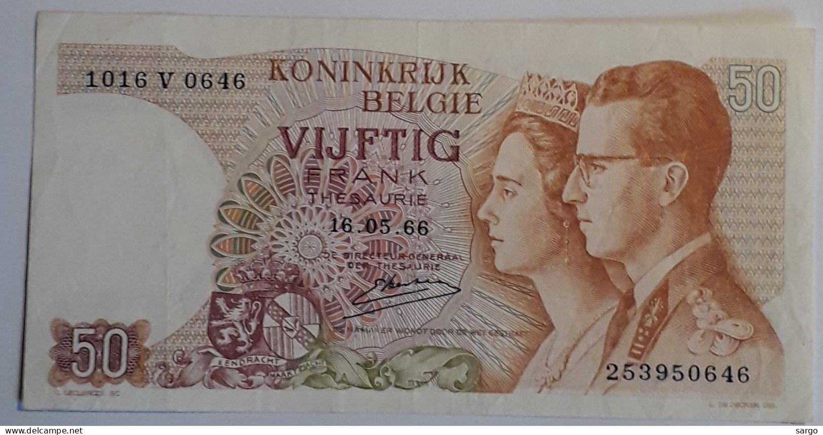 BELGIUM - 50 FRANCS - 1996 - UNCIRC P 139 - BANKNOTES - PAPER MONEY - CARTAMONETA - - 50 Francos