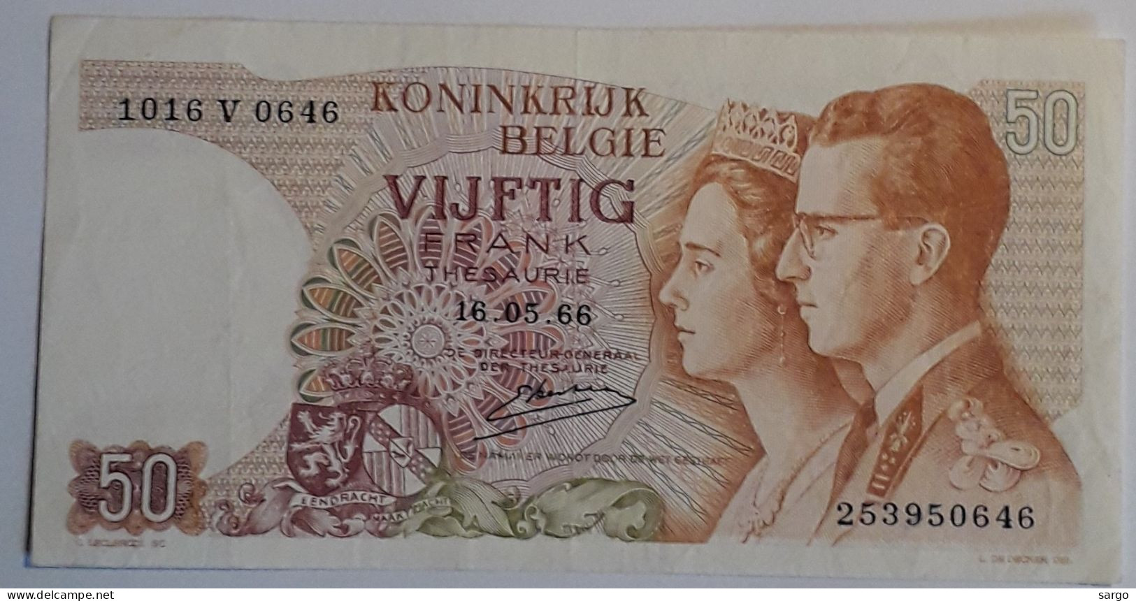 BELGIUM - 50 FRANCS - 1996 - UNCIRC P 139 - BANKNOTES - PAPER MONEY - CARTAMONETA - - 50 Francs