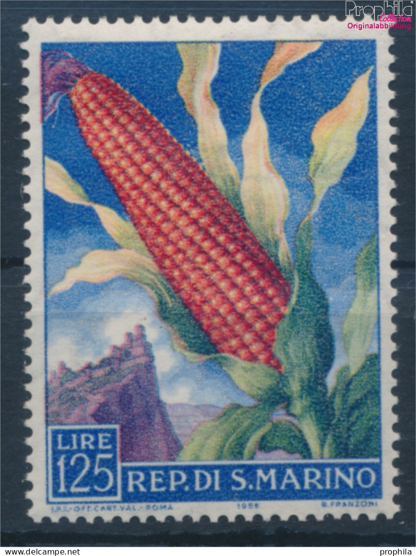 San Marino 603 Postfrisch 1958 Früchte (10325357 - Neufs