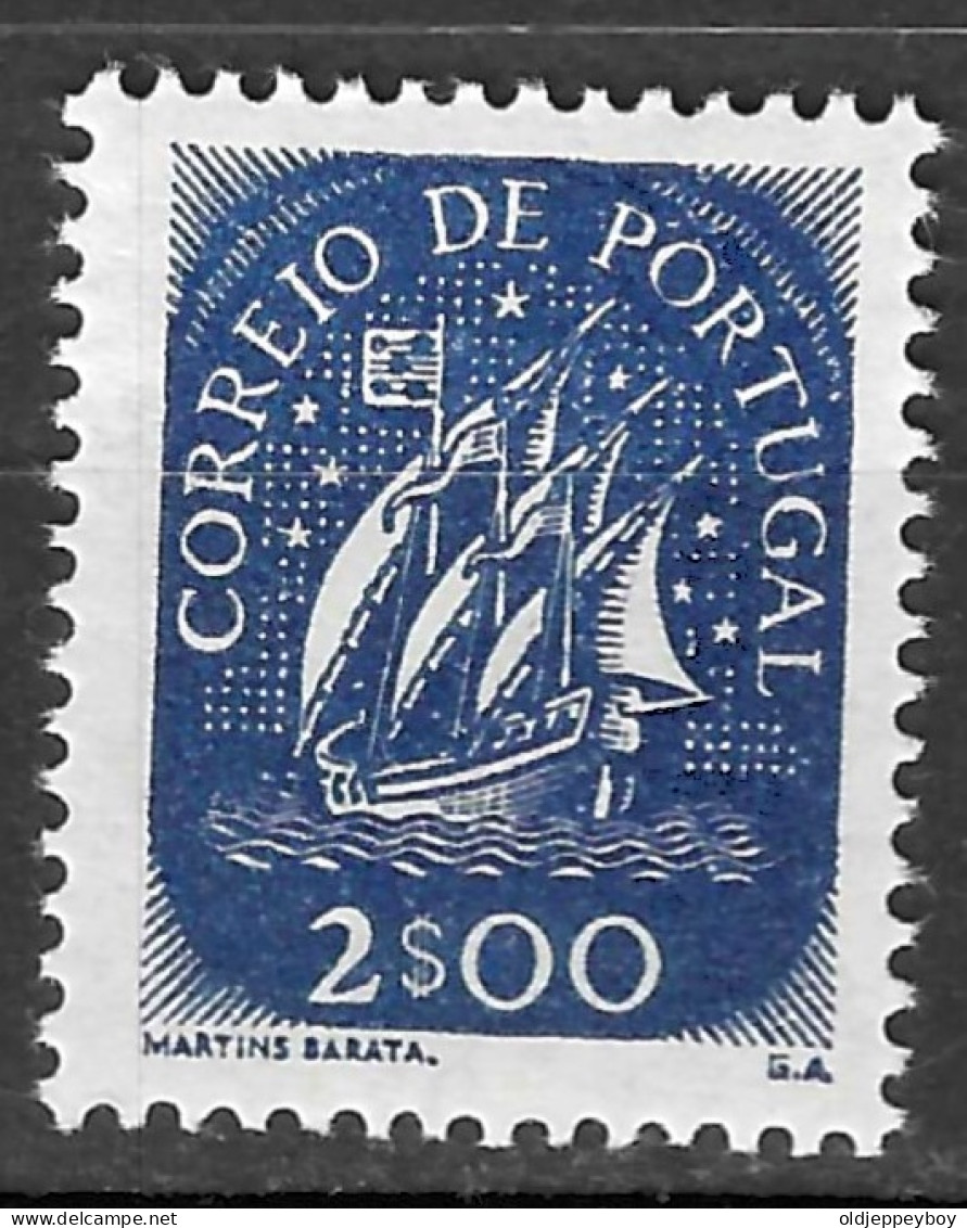 PORTUGAL - 1948-1949- Caravela. Novos Valores E Cores. 2$00 * MVLH Afinsa Nº 701 - Unused Stamps