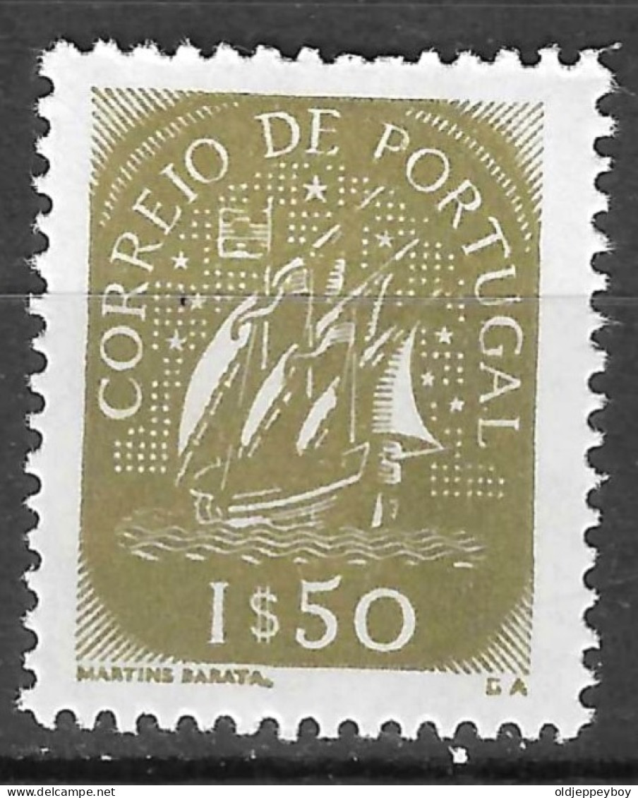 PORTUGAL - 1948-1949- Caravela. Novos Valores E Cores. 1$80,1$50, 1$00 * MVLH Afinsa Nº 700, 699, 697 - Nuovi